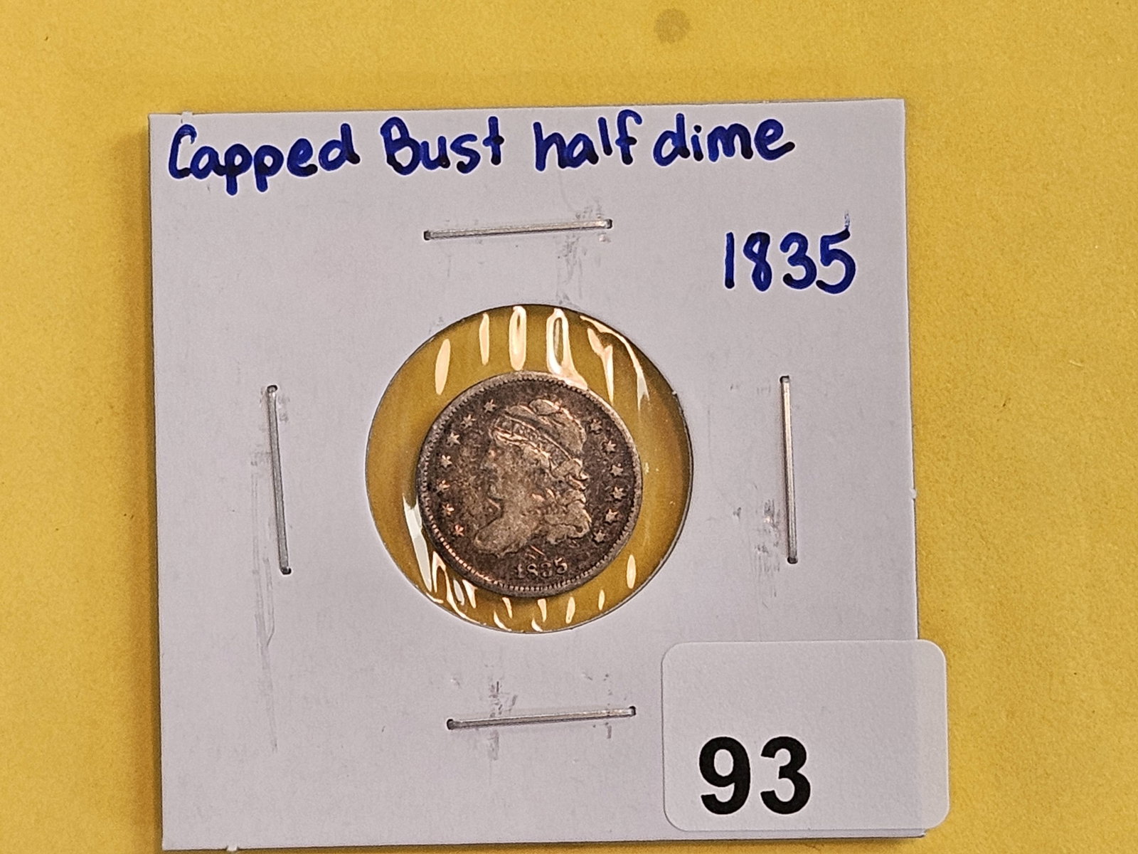 1835 Capped Bust Half Dime - 2