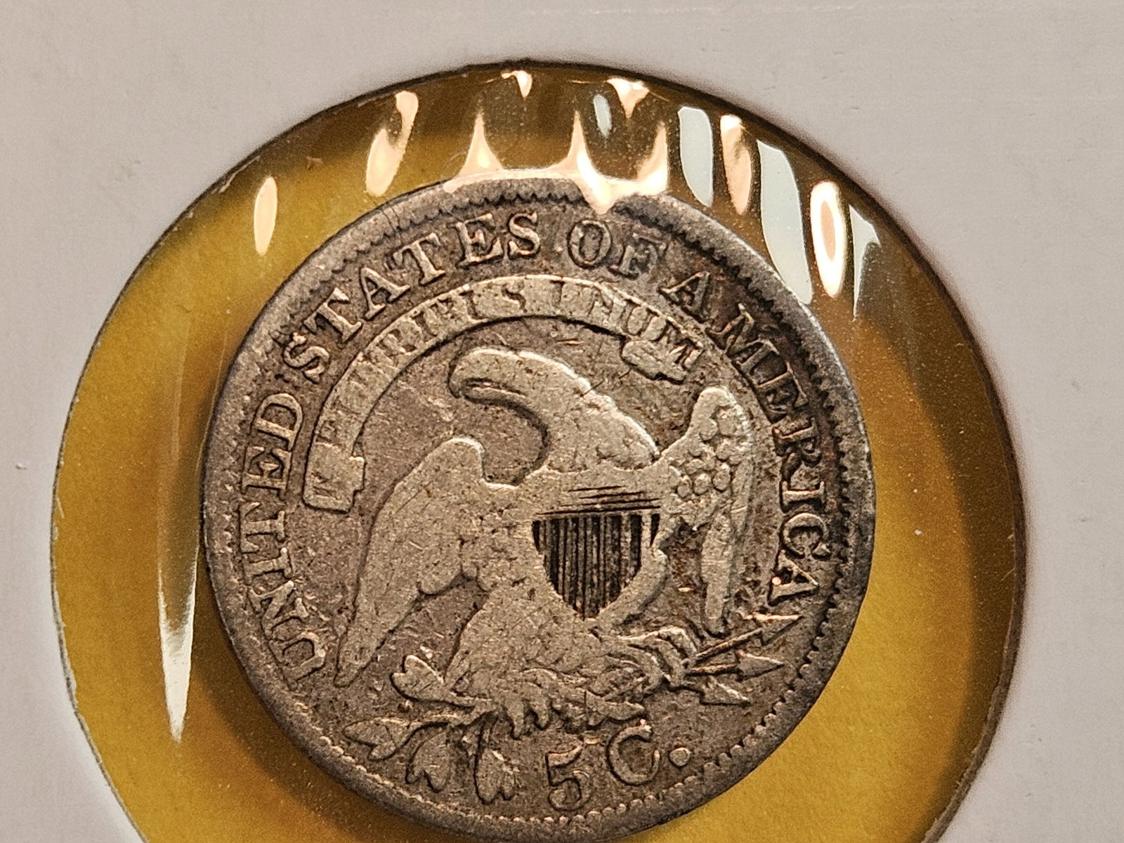 1835 Capped Bust Half Dime - 3