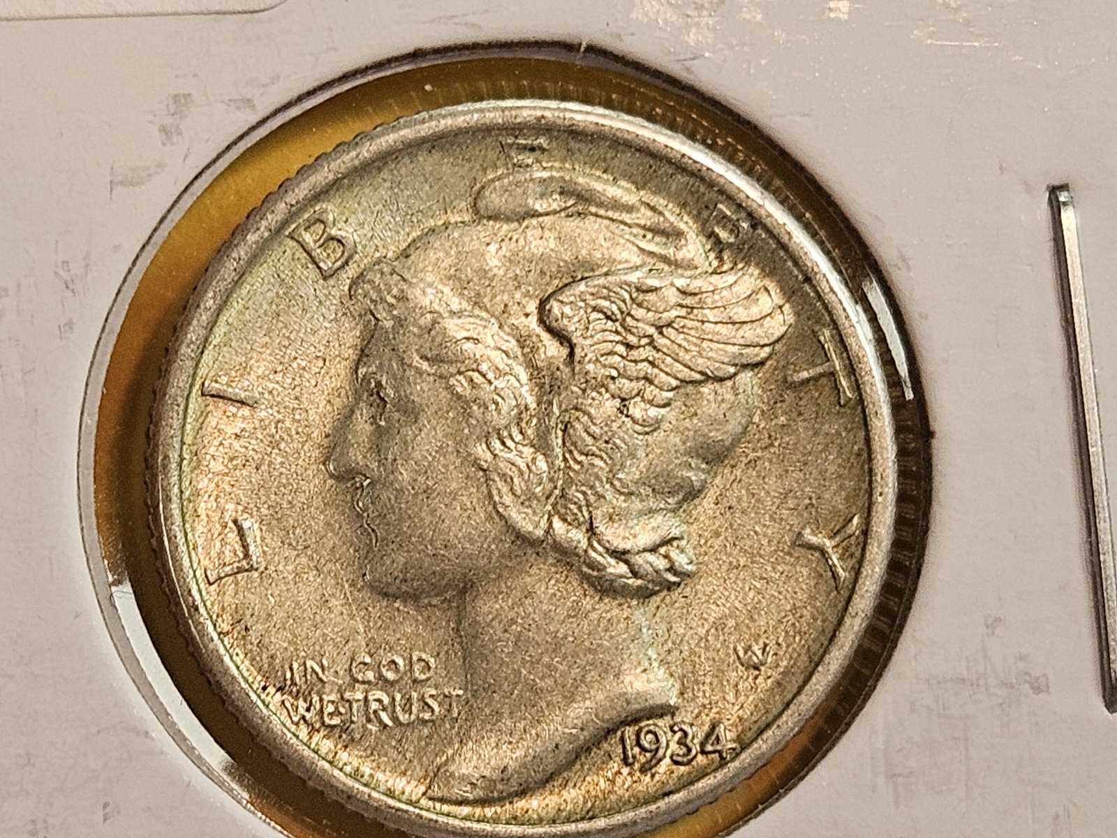 1934 and 1942 Mercury Silver Dimes - 2