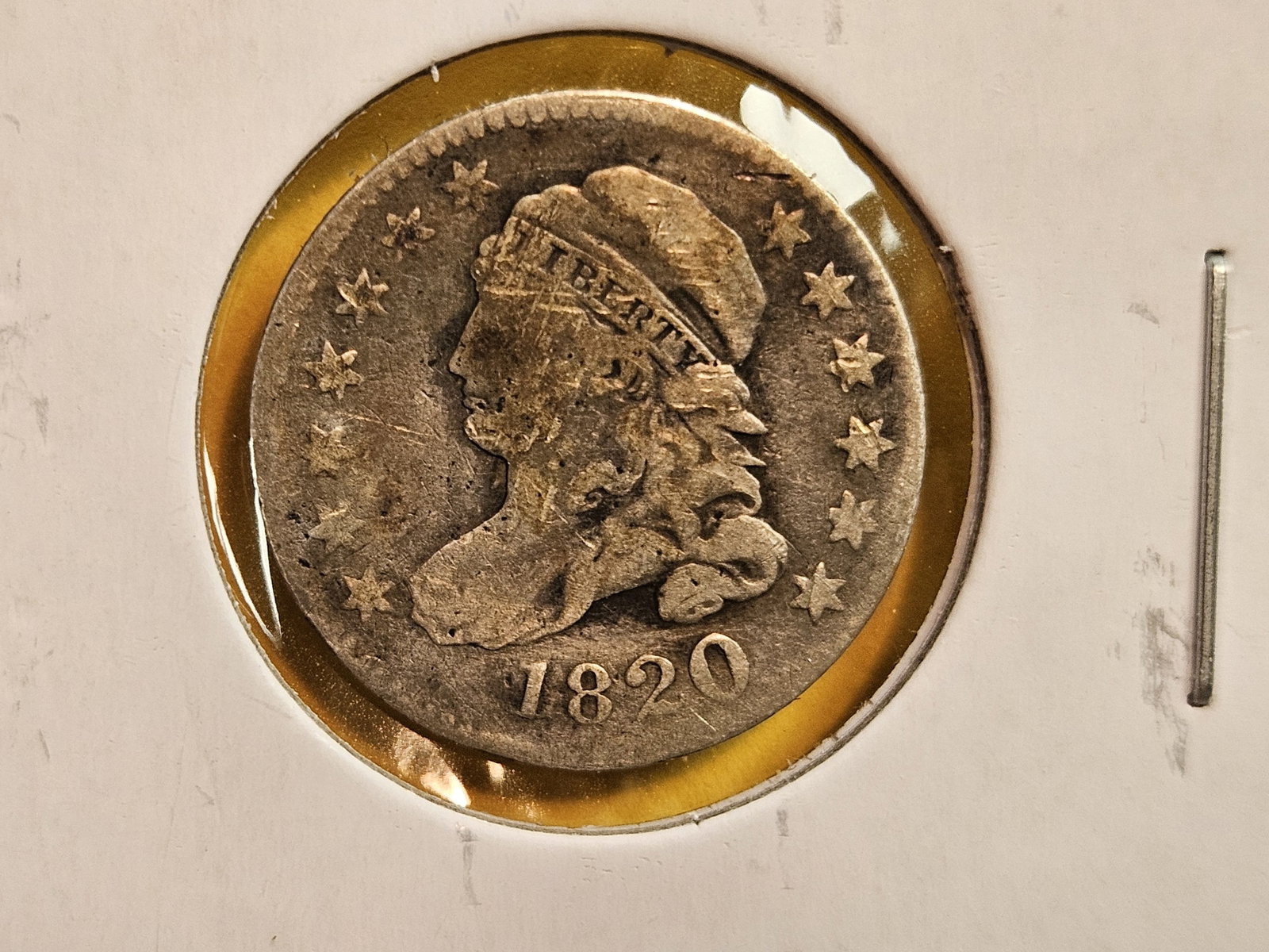 1820 and 1831 Capped Bust Silver Dimes - 2