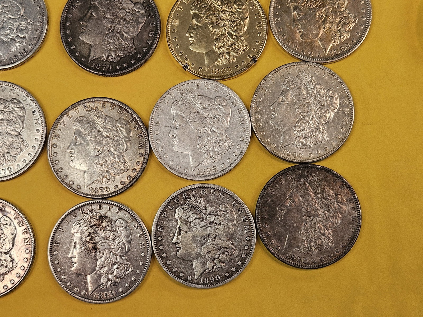 ** FULL ROLL ** Twenty Morgan Silver Dollars - 5