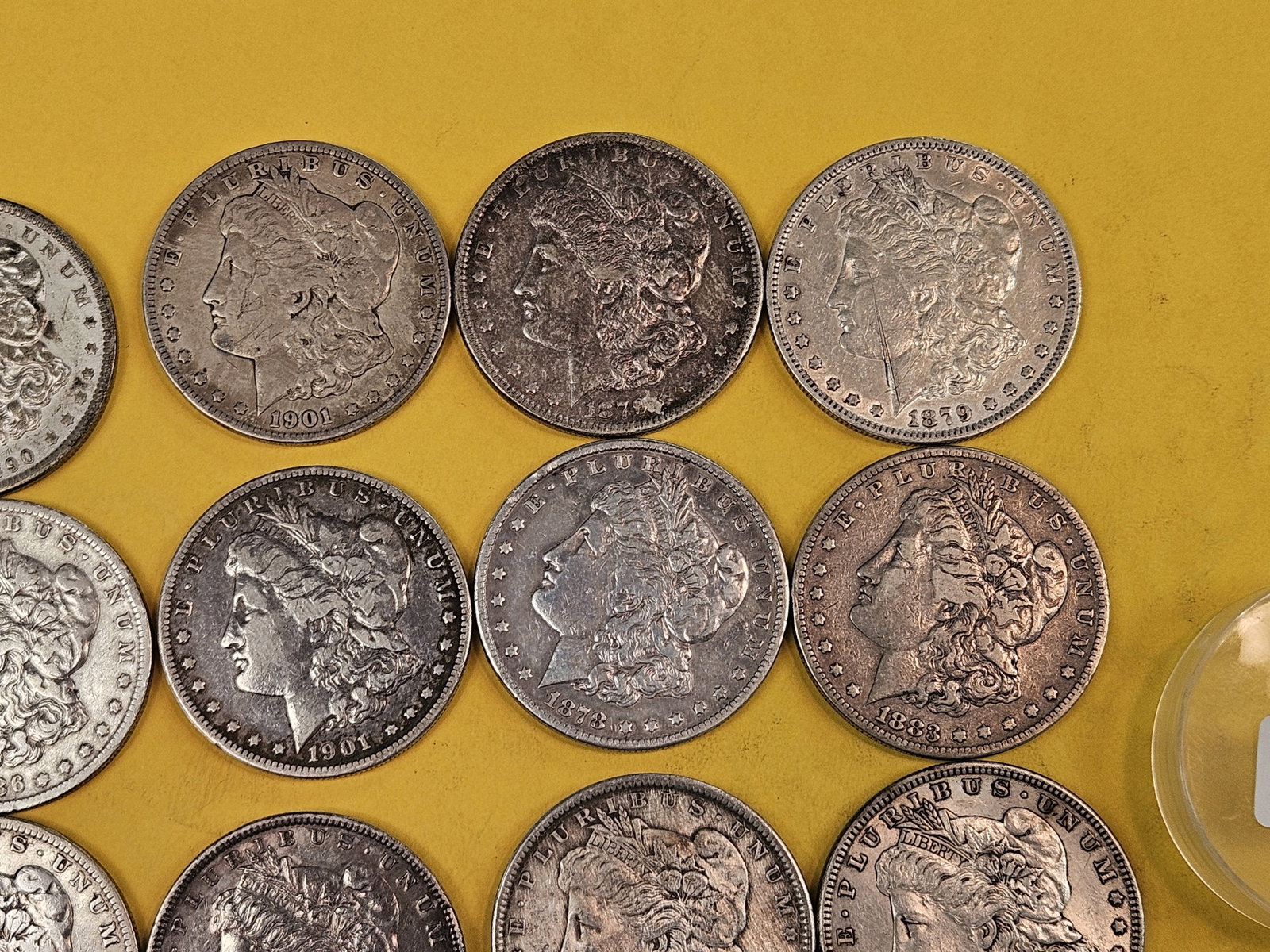 ** FULL ROLL ** Twenty Morgan Silver Dollars - 3