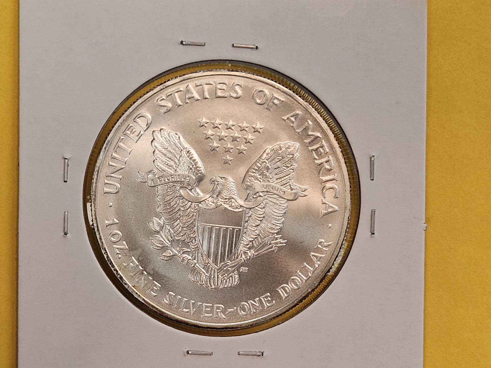 GEM Brilliant Uncirculated 2004 American Silver Eagle - 2