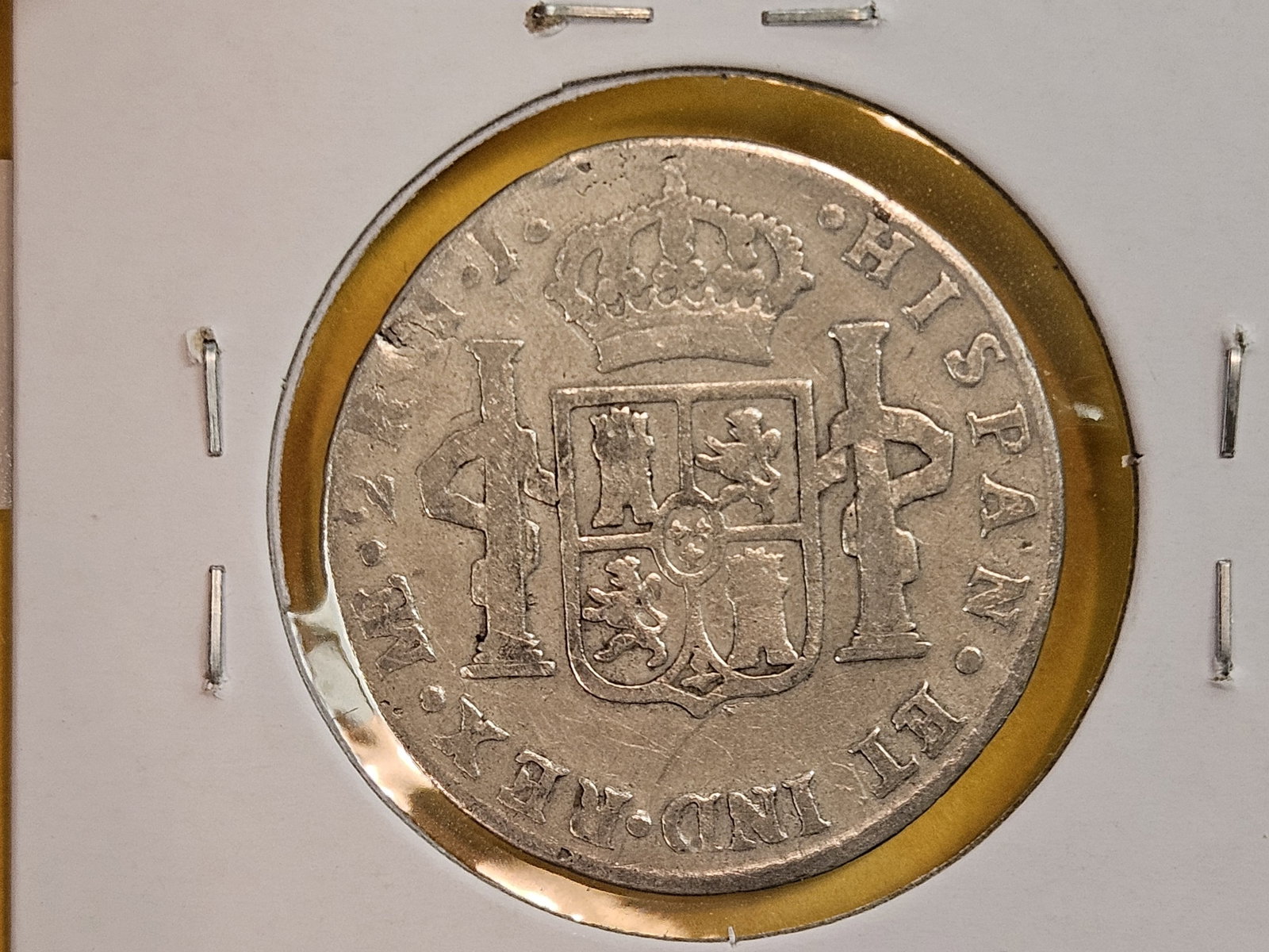 1779 Mexico silver 2 reals - 3