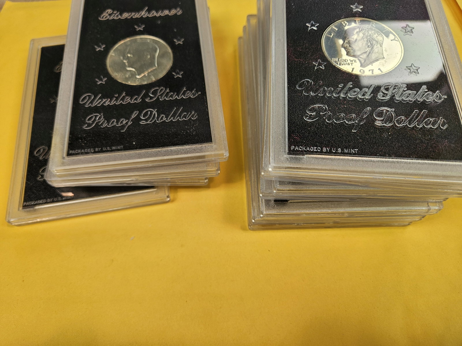 ELEVEN GEM Proof Silver Eisenhower Dollars - 2