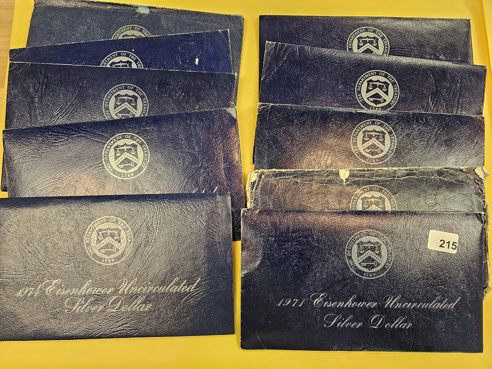 TEN GEM Brilliant Uncirculated Silver Eisenhower Dollars (1 of 1)
