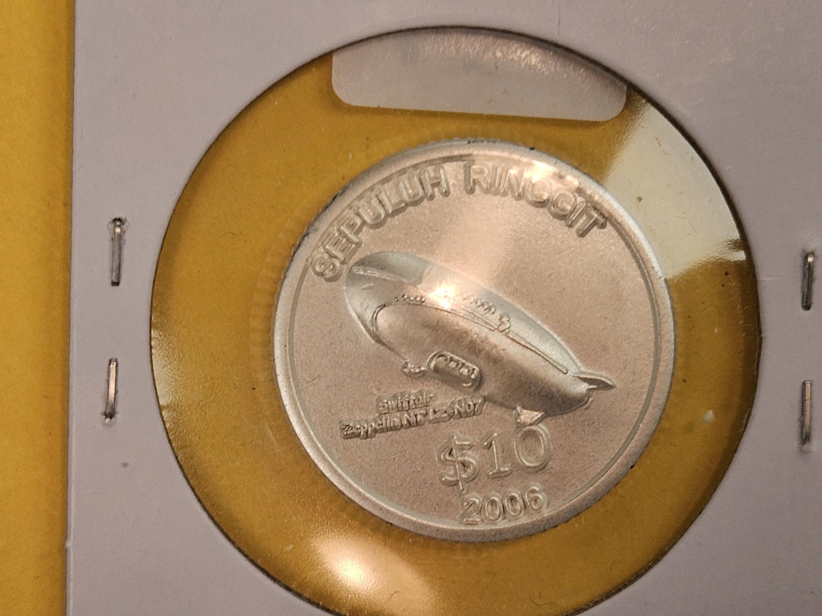 Cool 2006 East Timor Silver-Plated 10 ringgit - 2