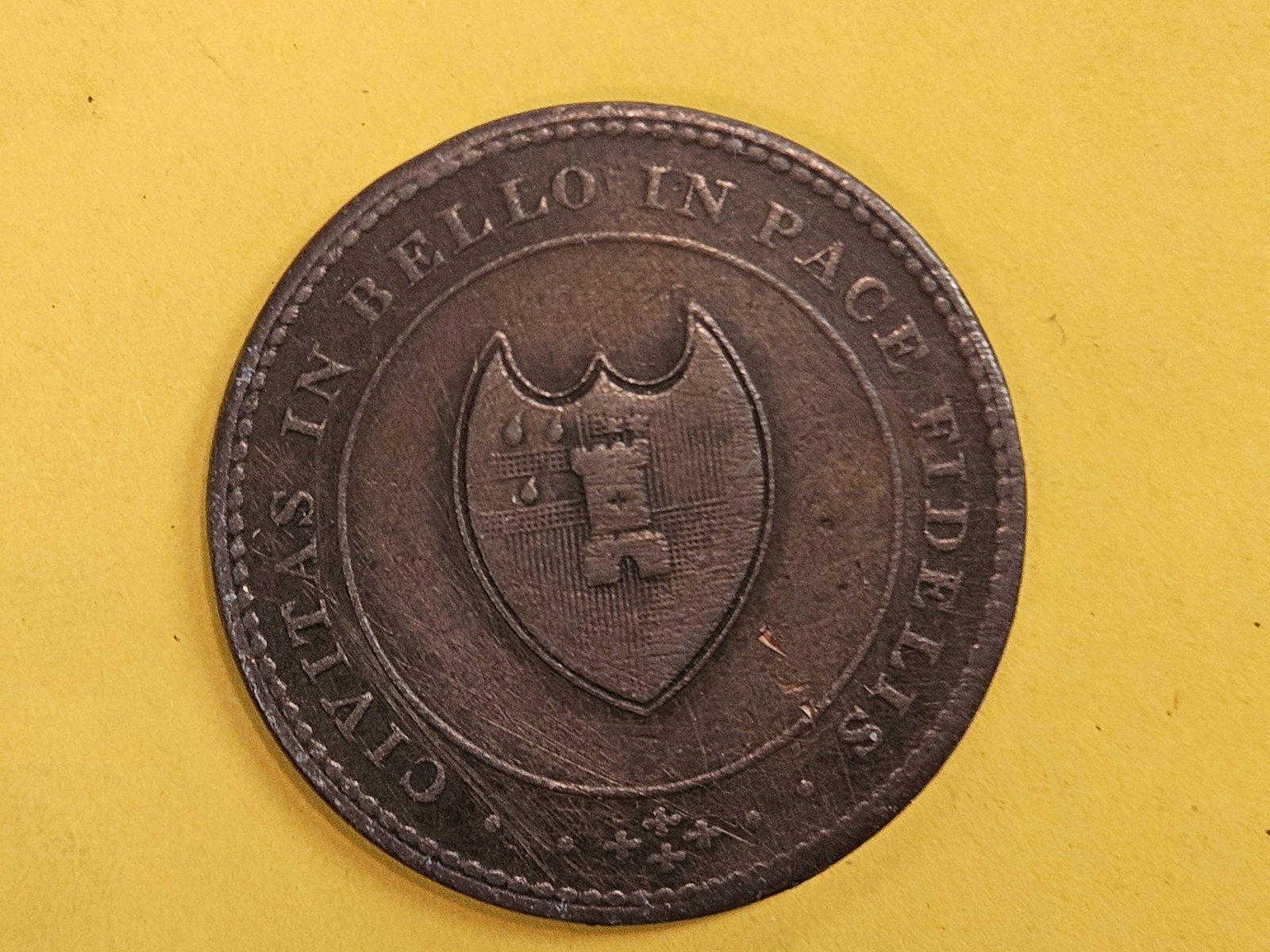 1811 England half-penny Token - 3