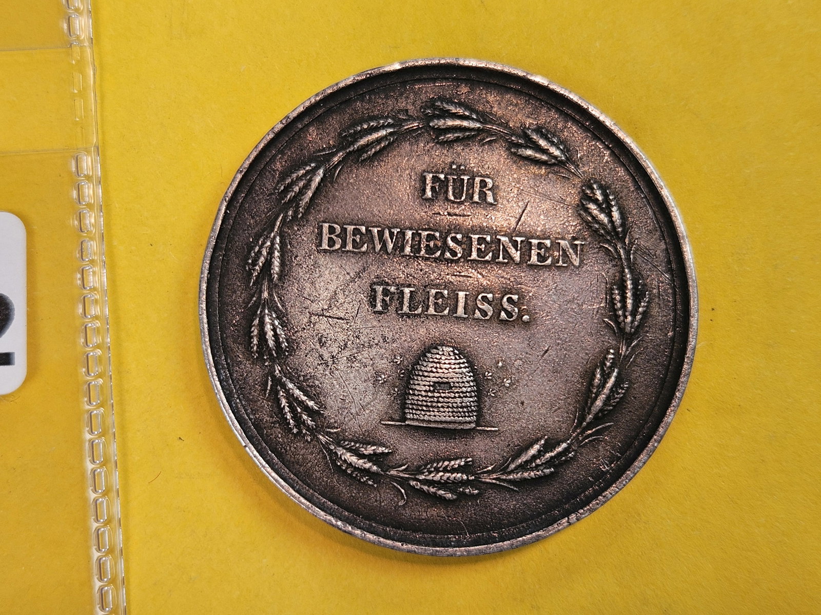 * Scarcer Silver German Medal! - 3