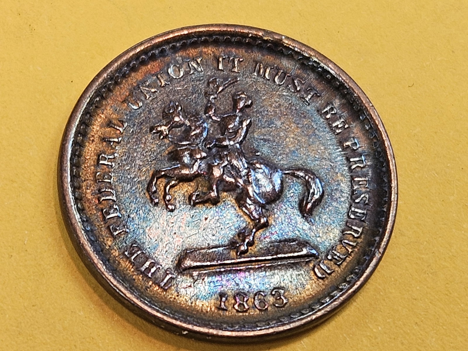 1863 Civil War Token - 3