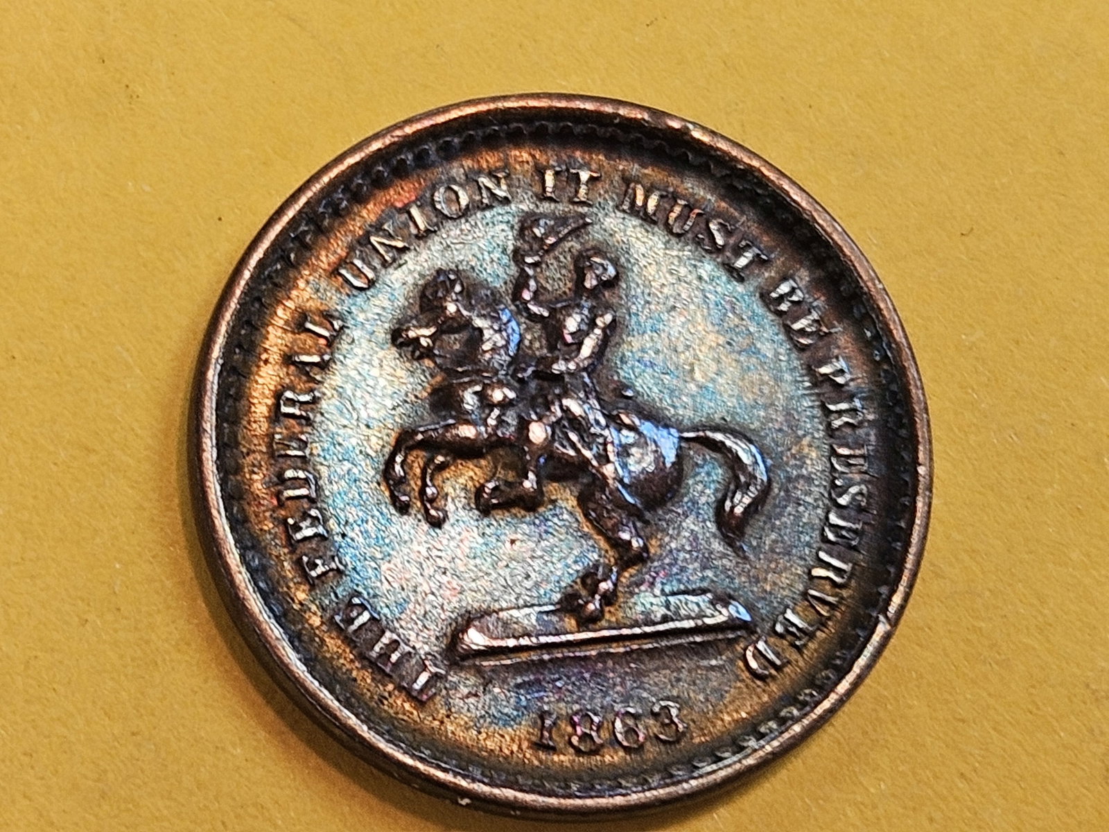 1863 Civil War Token - 4