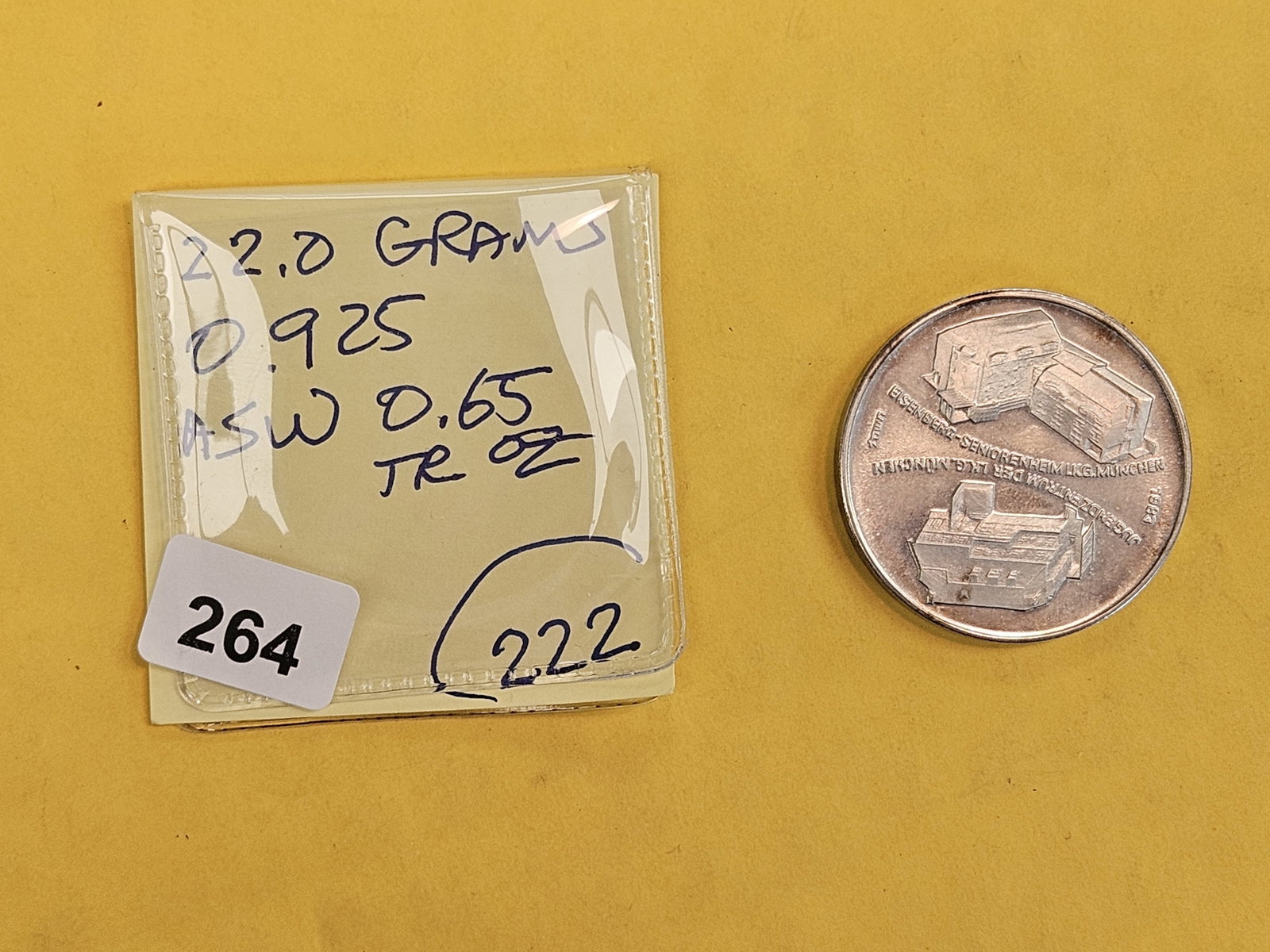 GEM Proof Sterling Silver Medal - 2