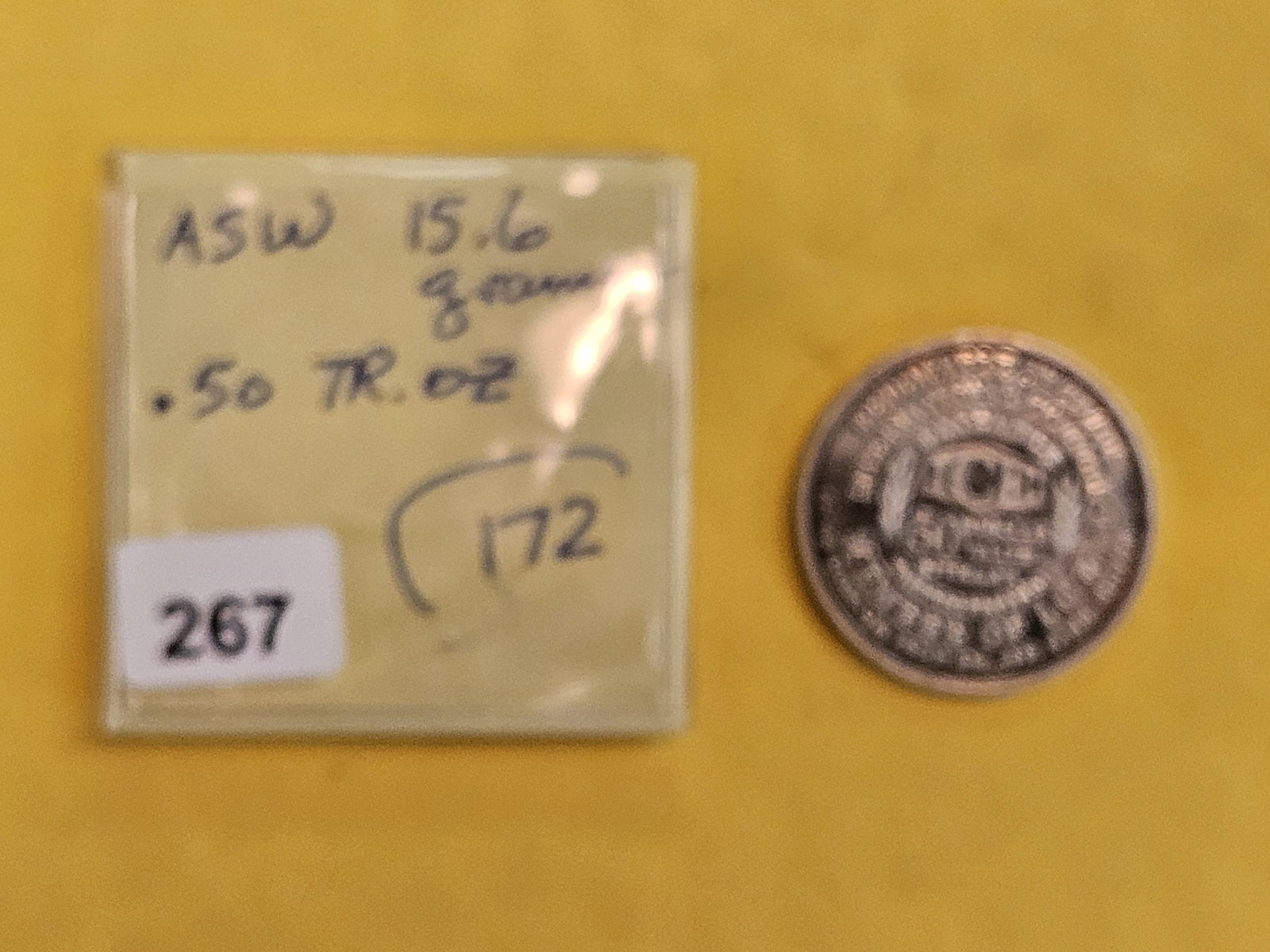 GEM Proof Silver International Commerce Exchange token - 2