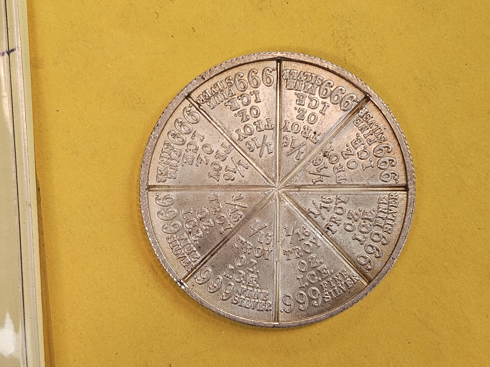 GEM Proof Silver International Commerce Exchange token - 3