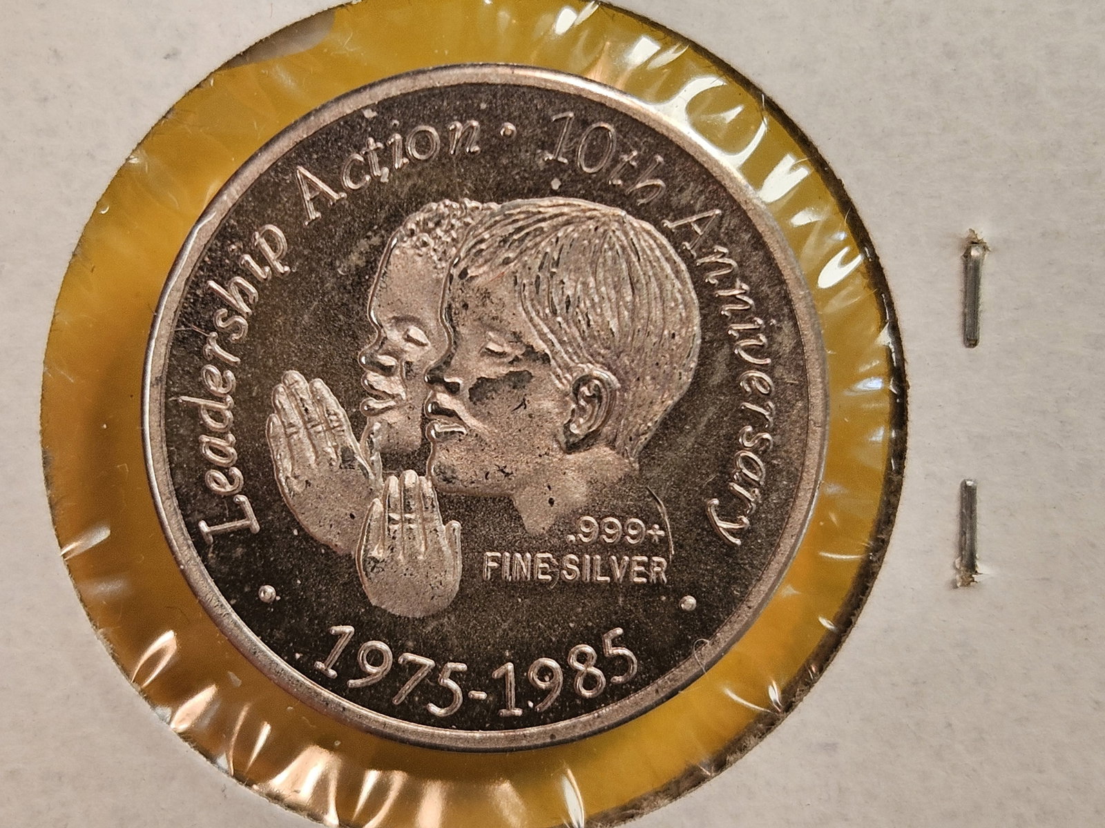 Gem Proof Deep Cameo Silver Reagan Medal - 4