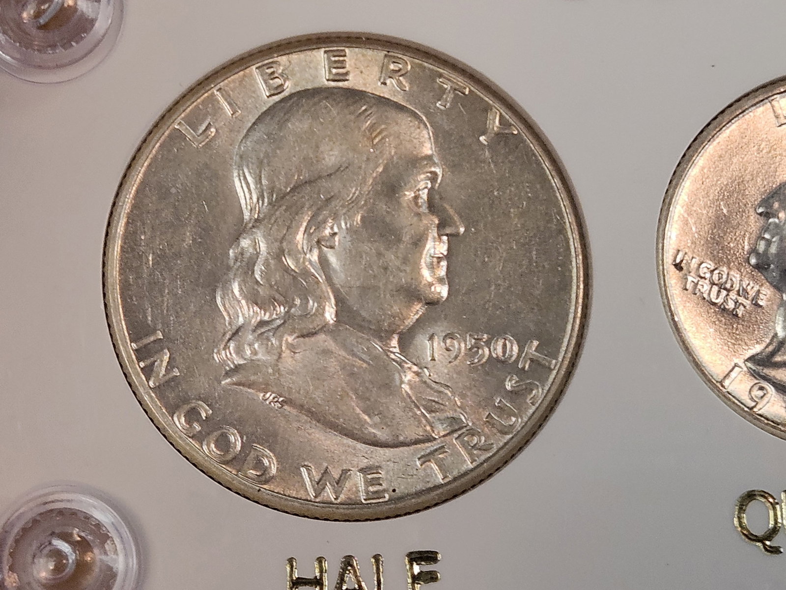 ** GEM ** 1950 US SILVER Coin Year Set - 2