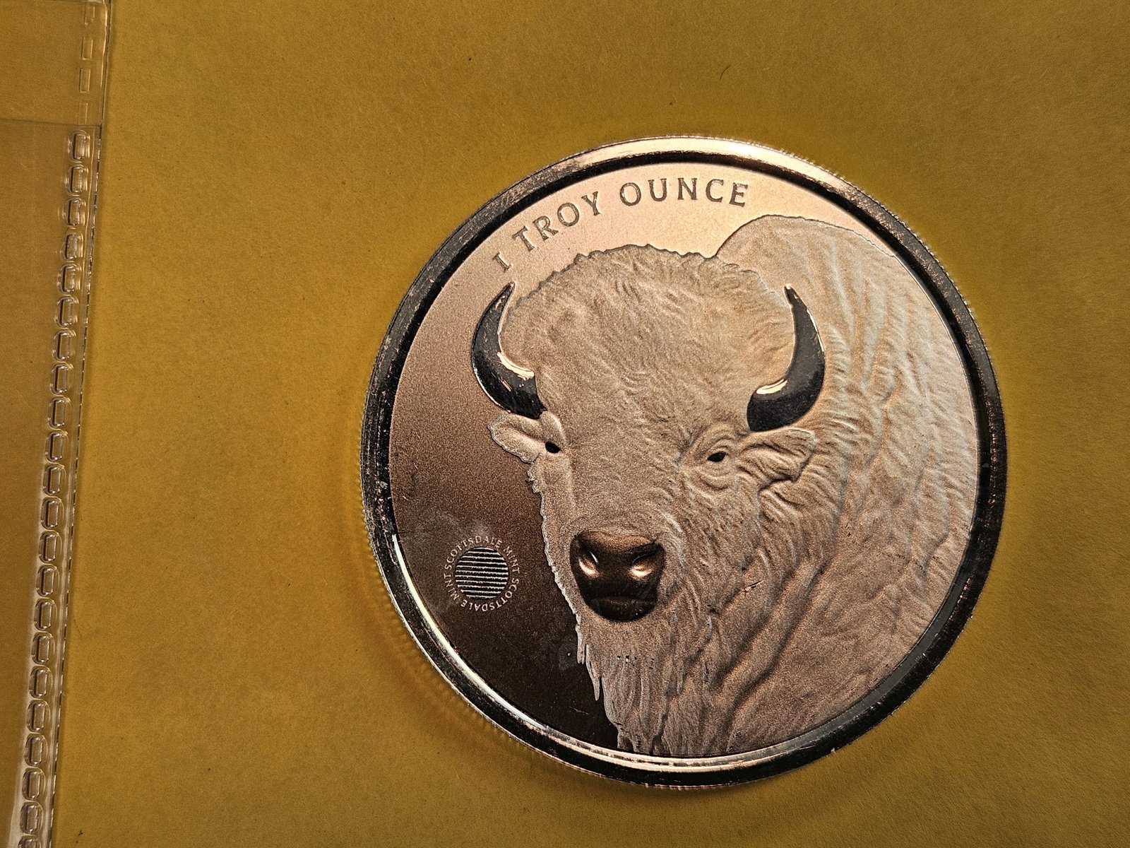 One Troy ounce .999 fine silver art round - 3