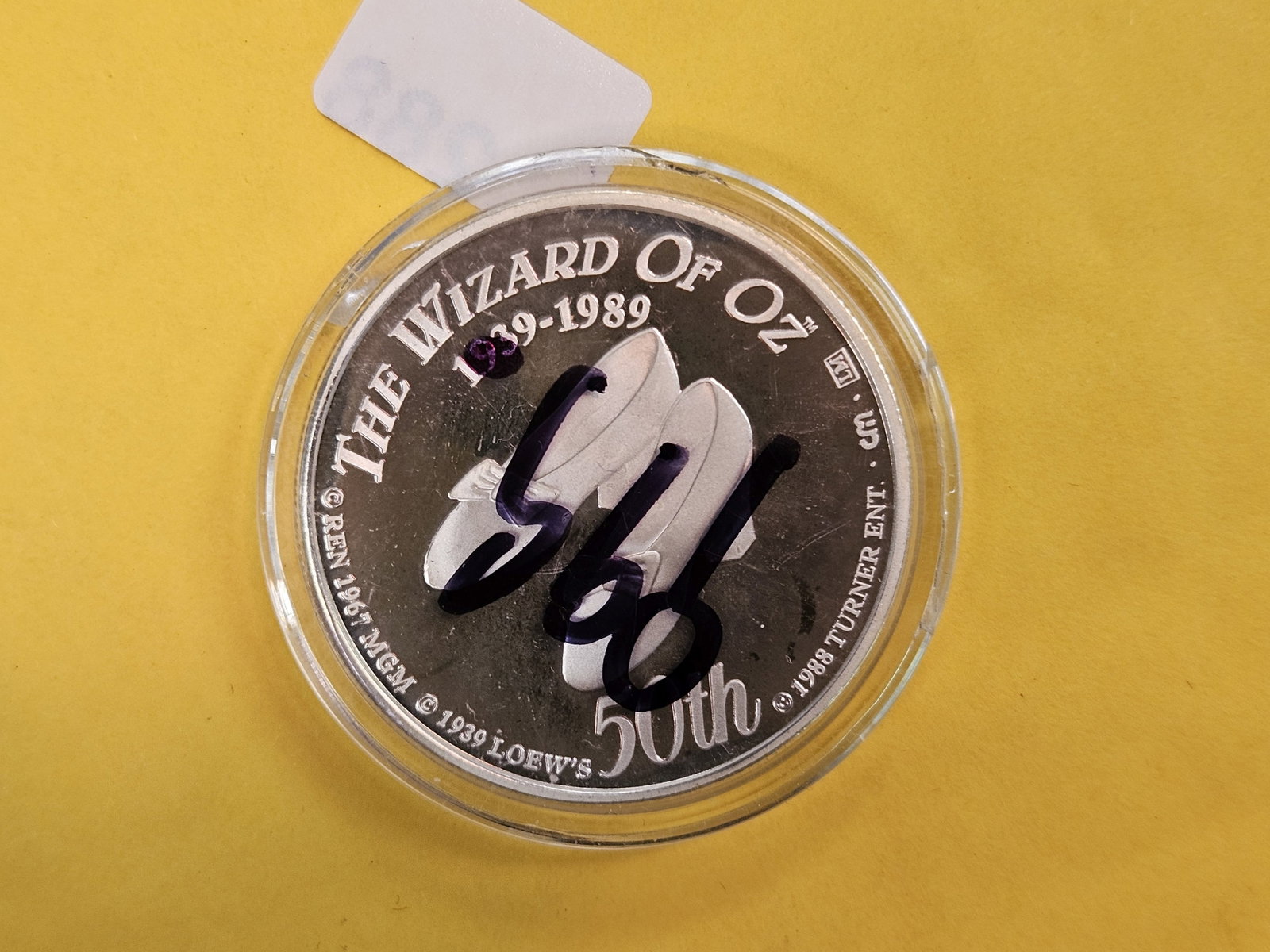 One Troy ounce .999 fine silver art round - 2
