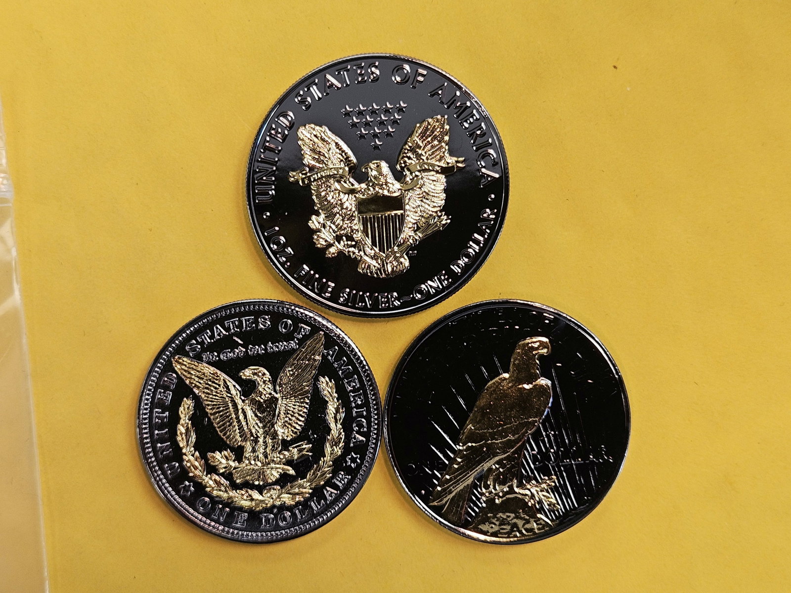 Three Silver Dollars - 7