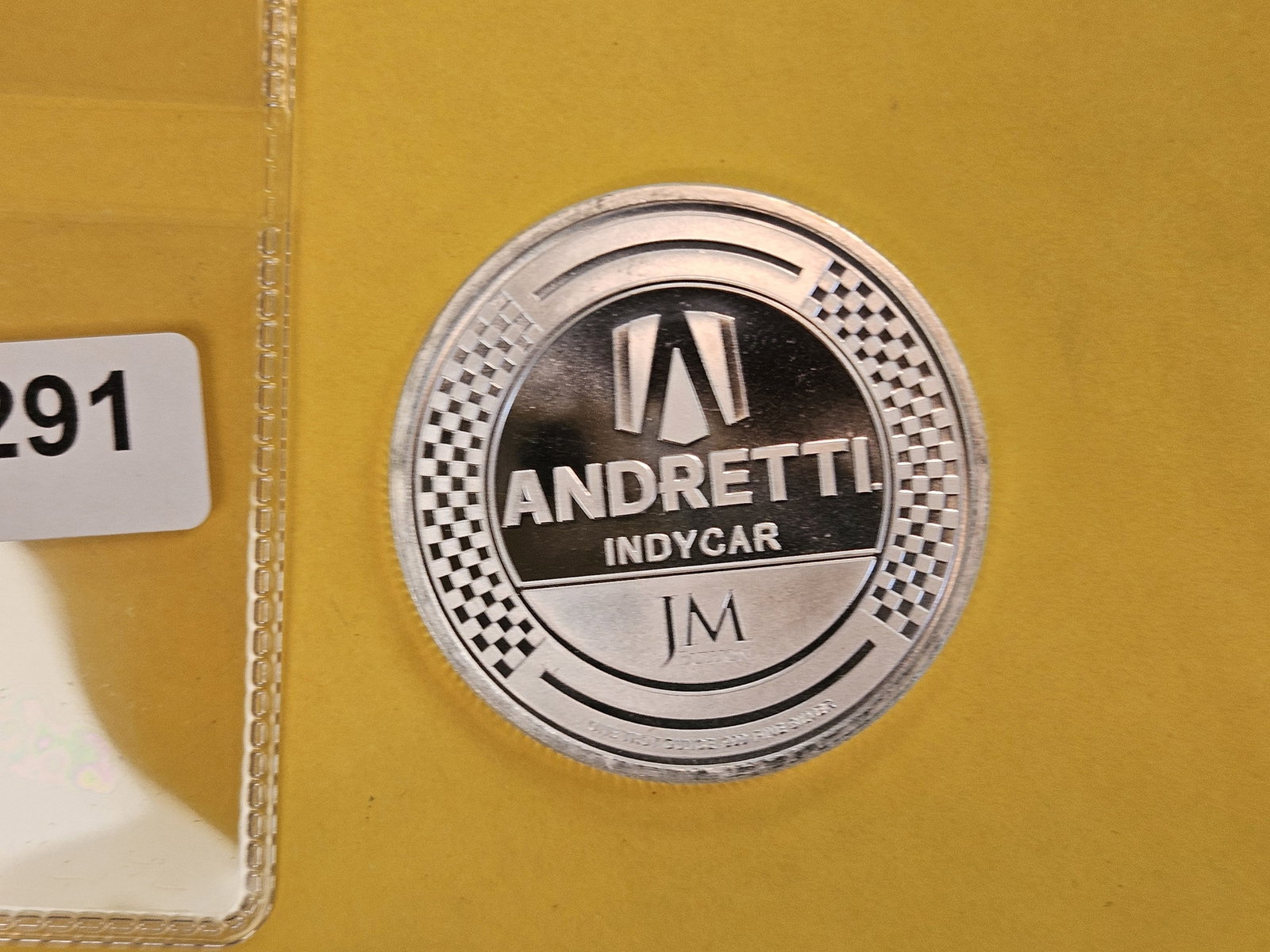 One Troy ounce .999 fine silver art round - 2