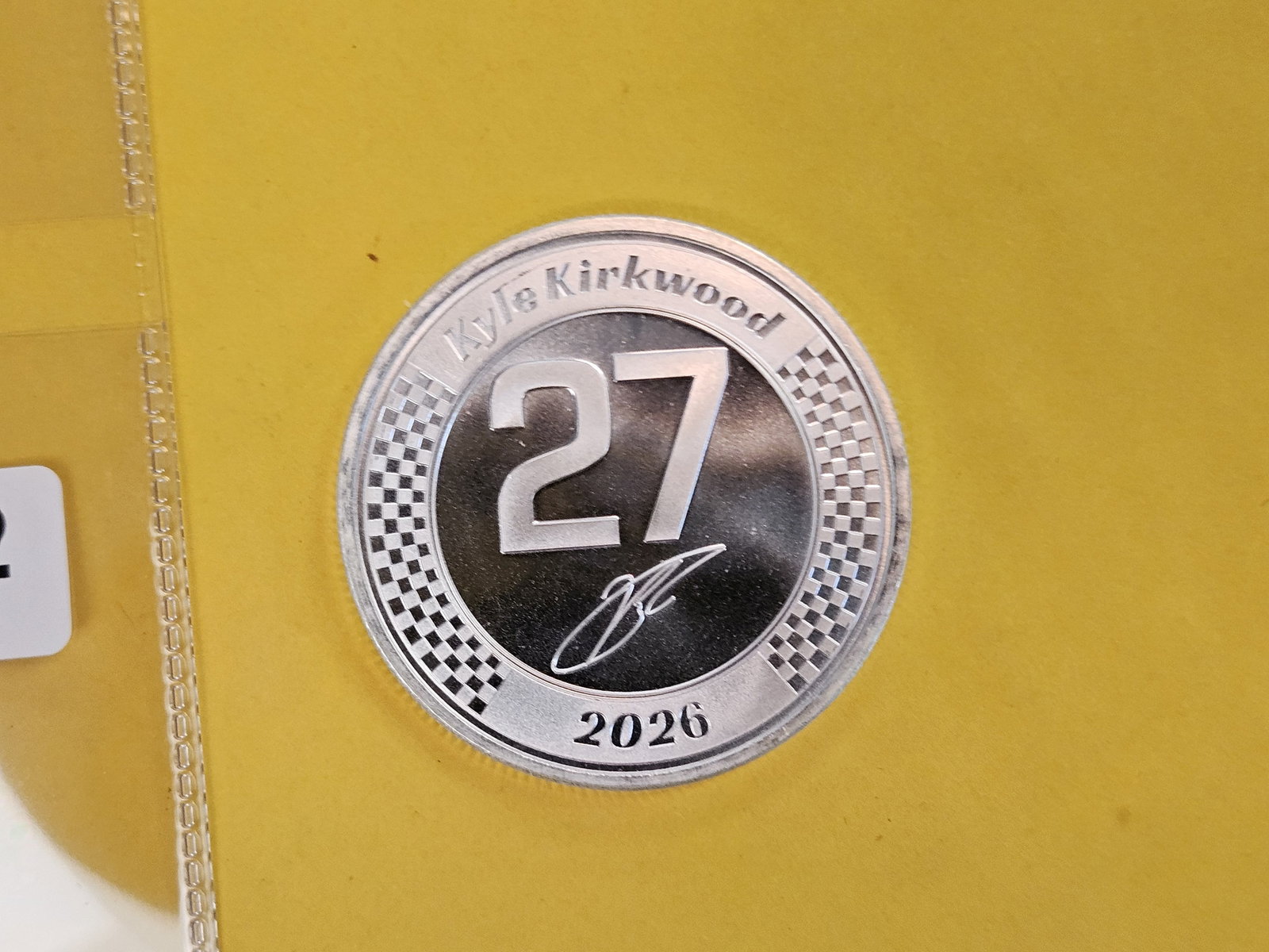 One Troy ounce .999 fine silver art round - 2