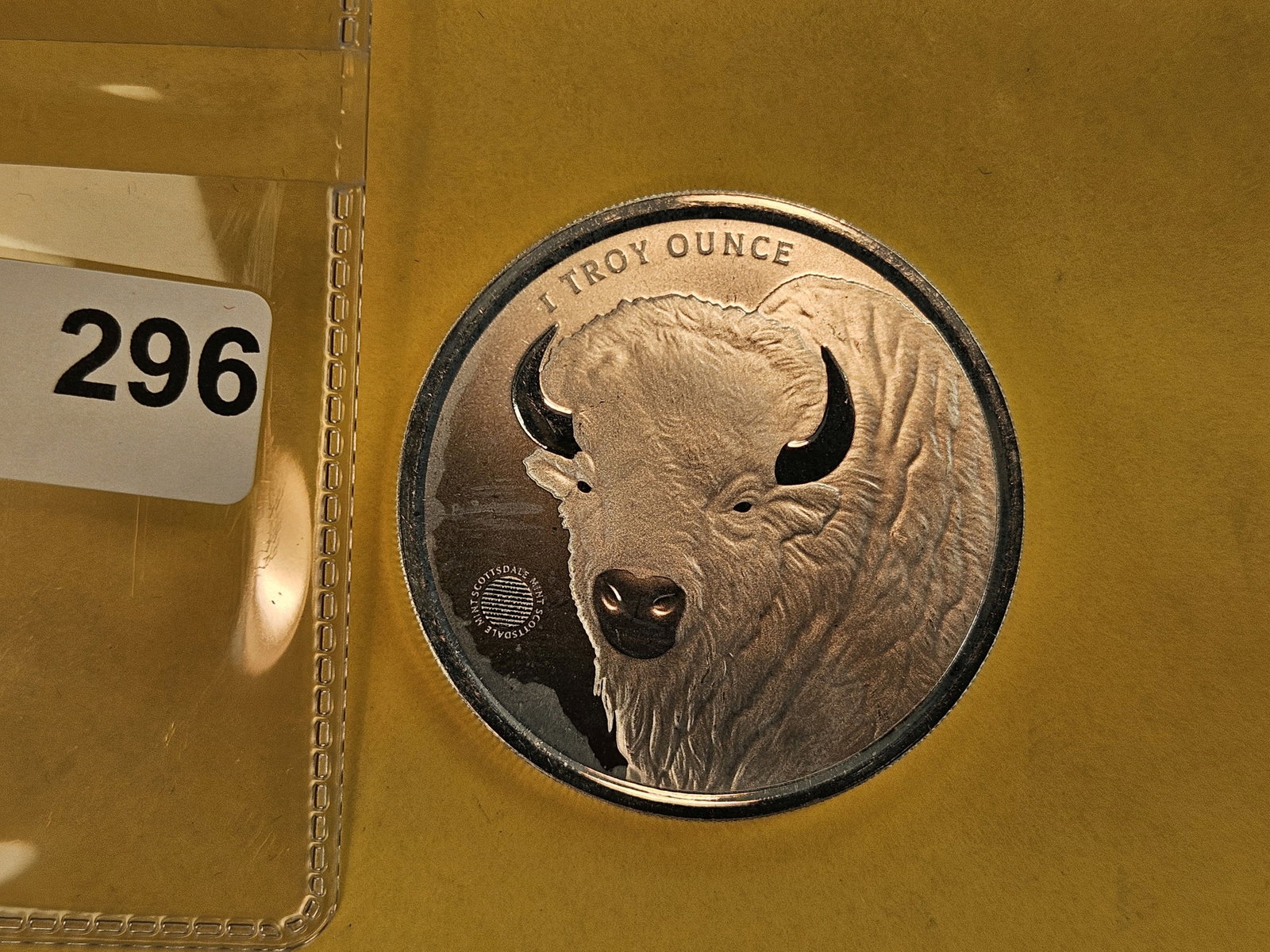 One Troy ounce .999 fine silver art round - 2