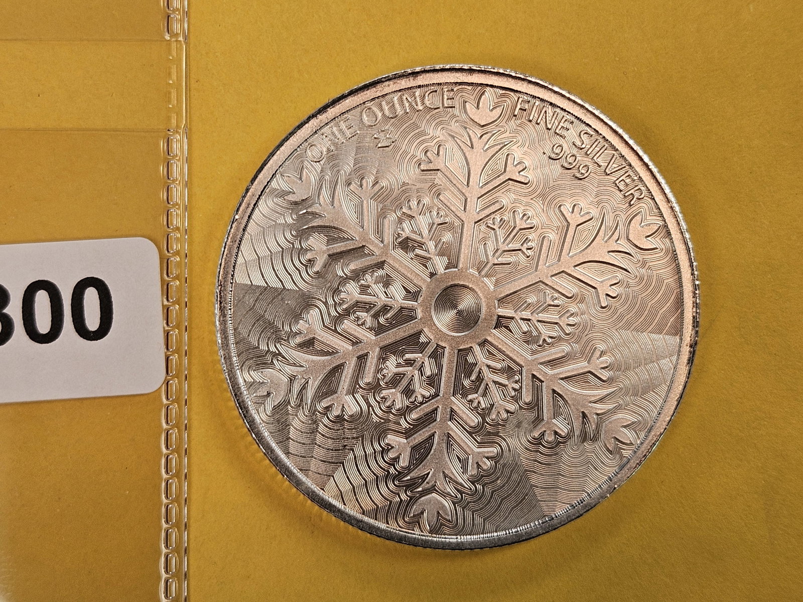 One Troy ounce .999 fine silver art round - 2