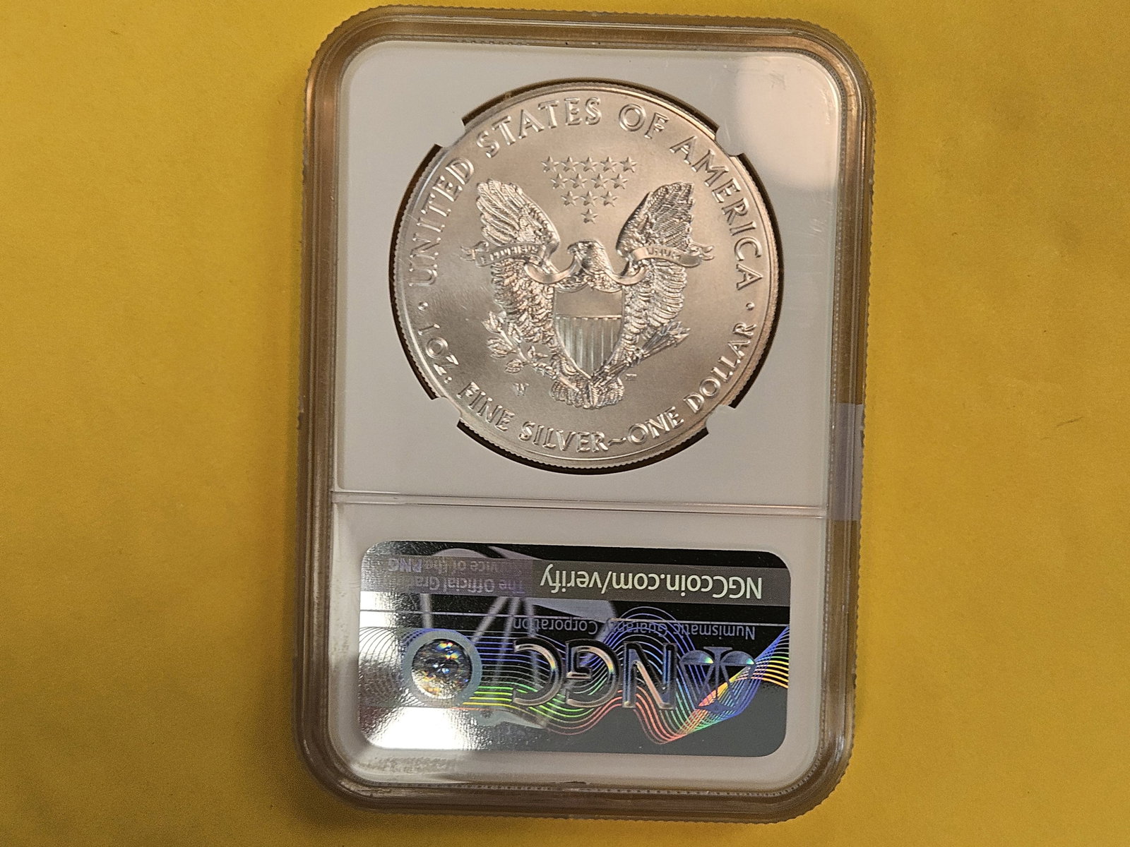PERFECT! NGC 2017-W American Silver Eagle in Mint State 70 - 2