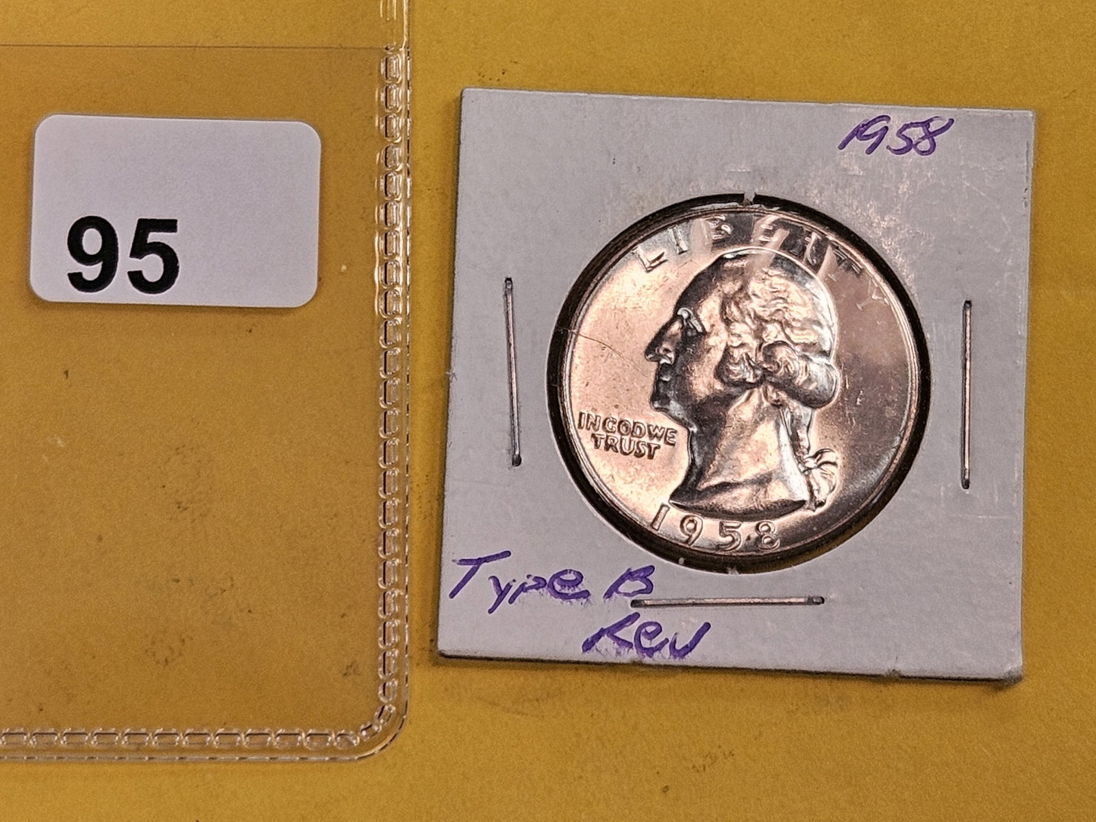 Variety! Very Choice to GEM Brilliant Uncirculated 1958 Washington Quarter - 2