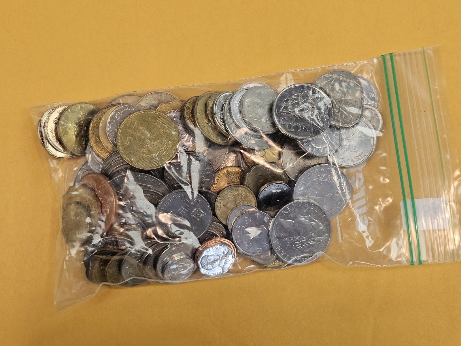 ONE POUND of mixed, Brilliant Uncirculated, World Coins - 2