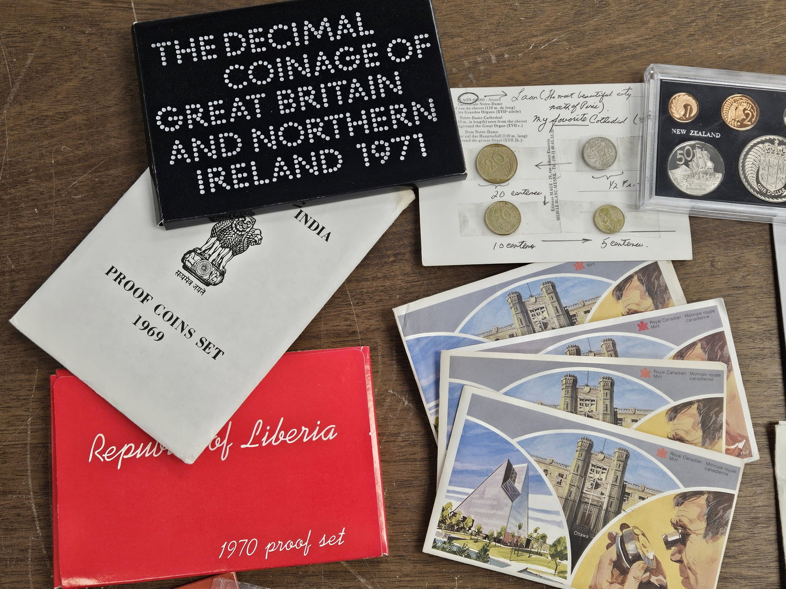 Box of World Coin Sets - 2