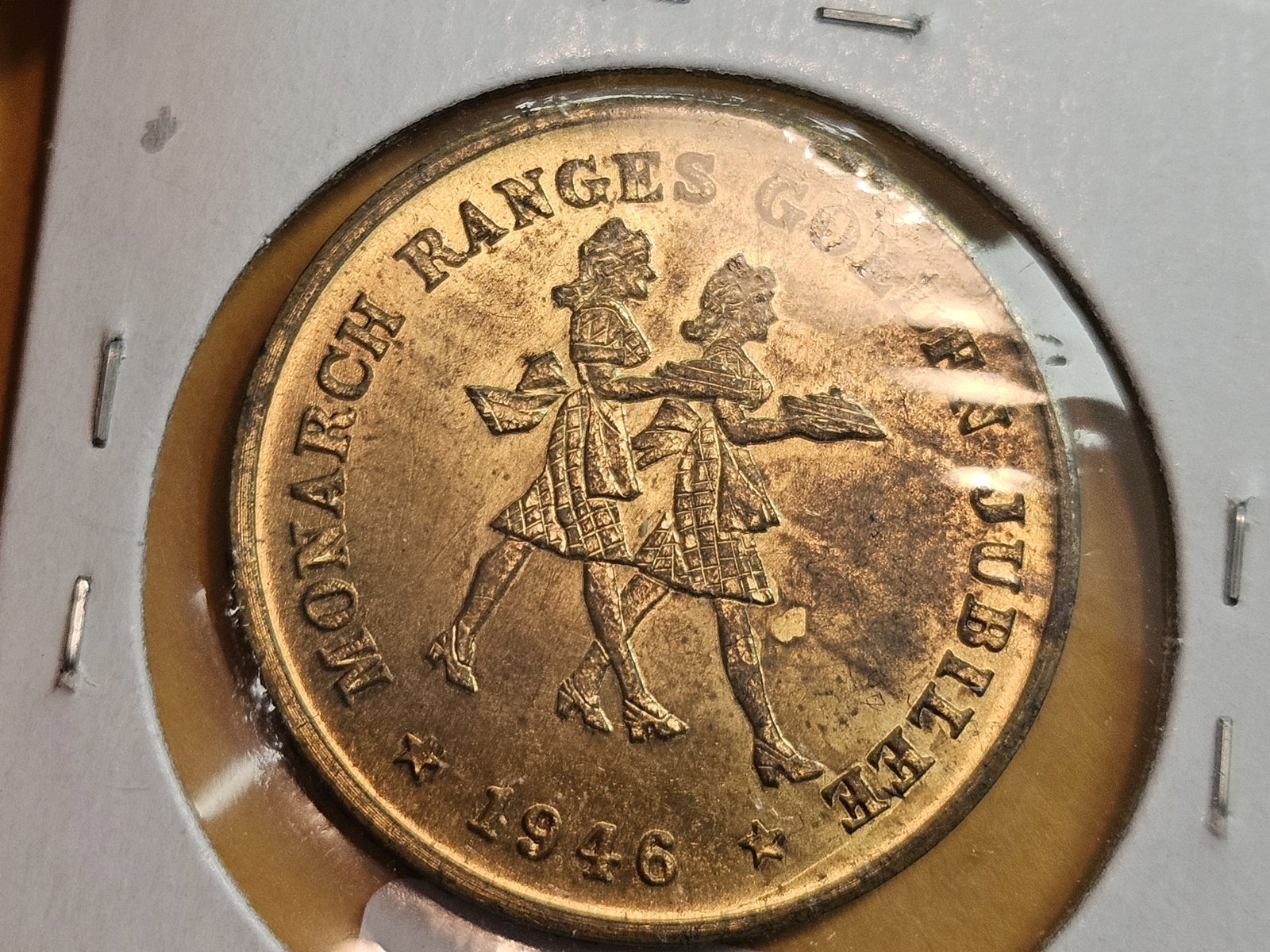 Brilliant Uncirculated 1896 - 1946 Golden Jubilee Token - 3