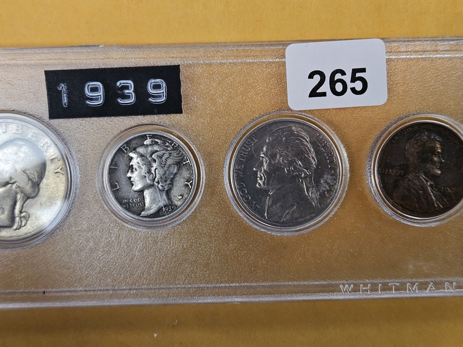 1939 Year US Coin set - 3