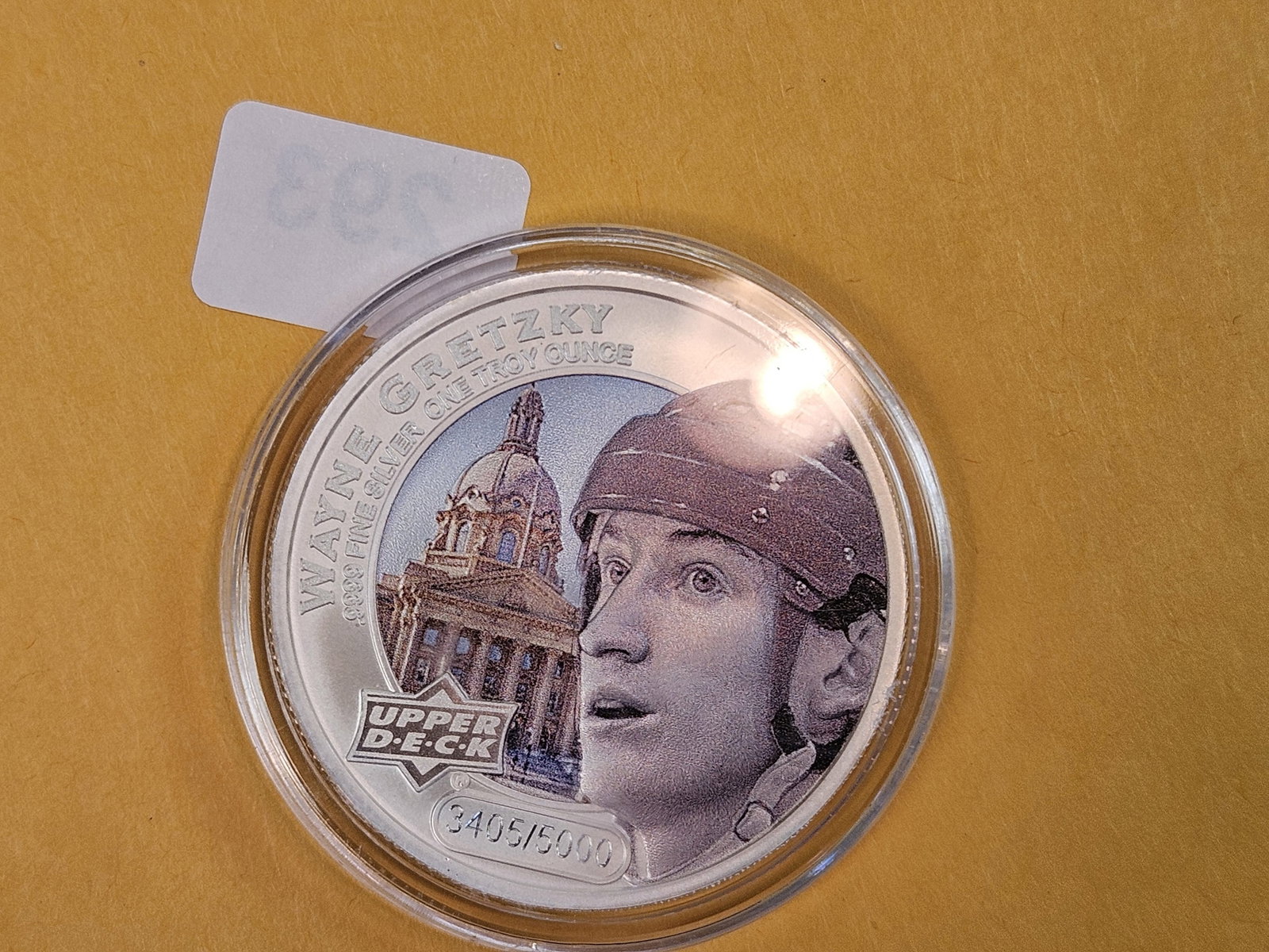 One Troy ounce .999 fine silver art round - 2