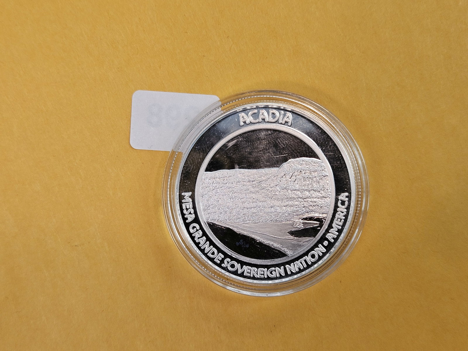 One Troy ounce .999 fine silver art round - 2
