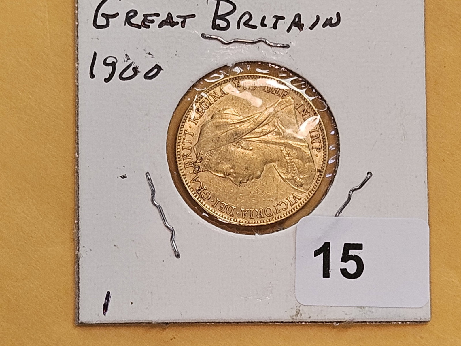 GOLD! 1900 Great Britain Gold Sovereign - 2