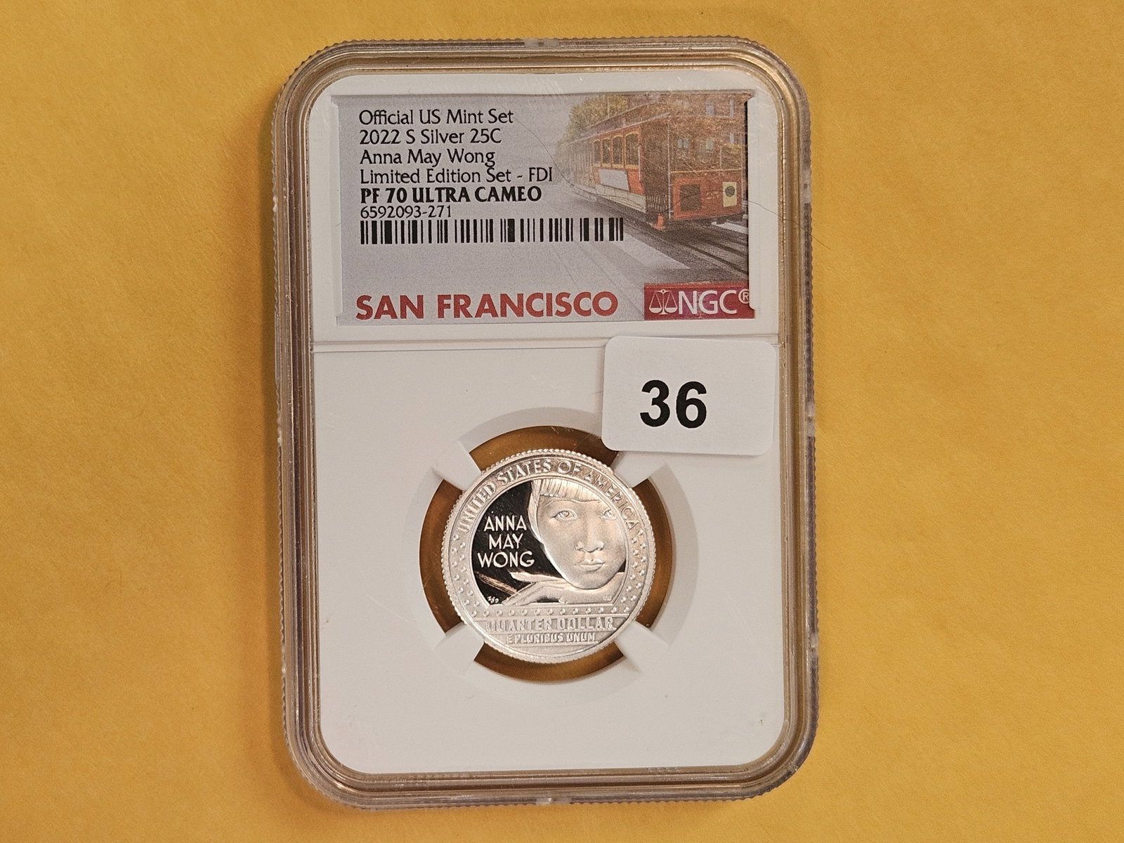 PERFECT! NGC 2022-S Silver Washington Quarter in Proof 70 Ultra Cameo - 2
