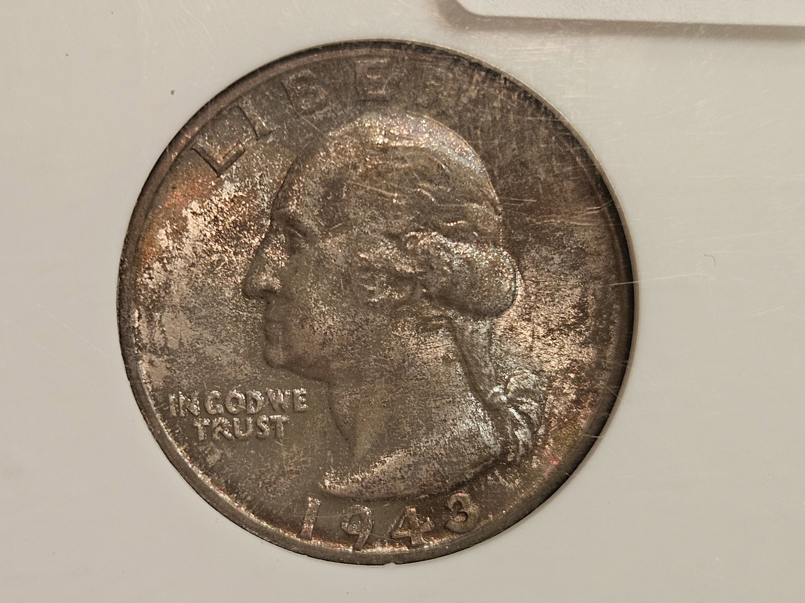 NGC 1943 Washington Quarter in Mint State 64 - 3
