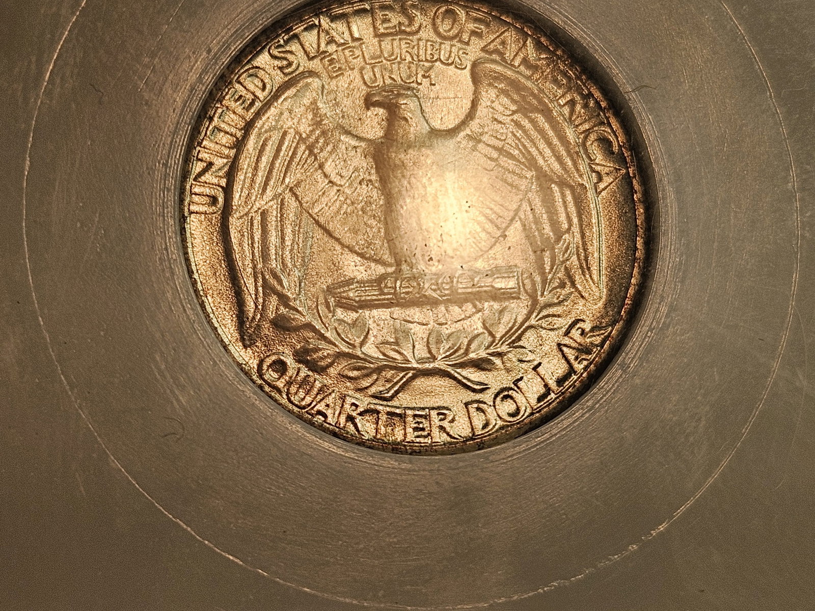 GEM! PCI 1939 Washington Quarter in Mint State 65 - 5