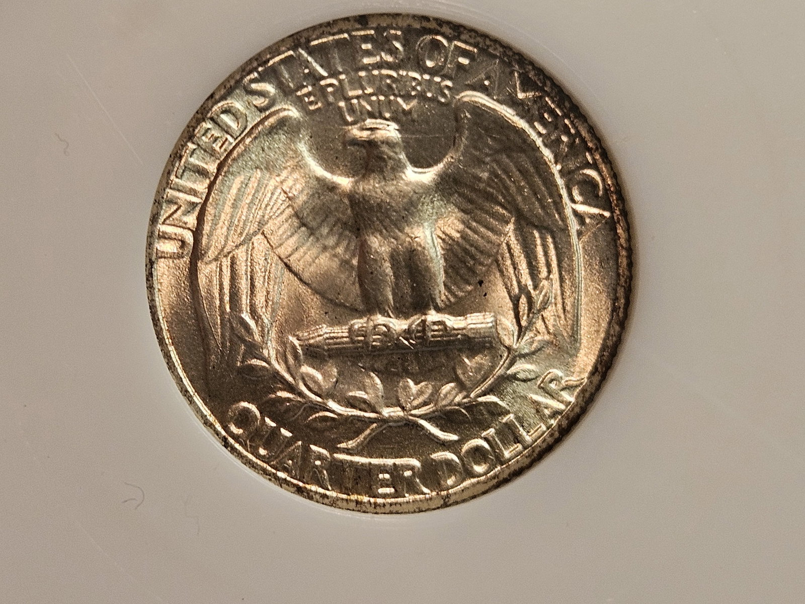 GEM! PCI 1939 Washington Quarter in Mint State 65 - 6