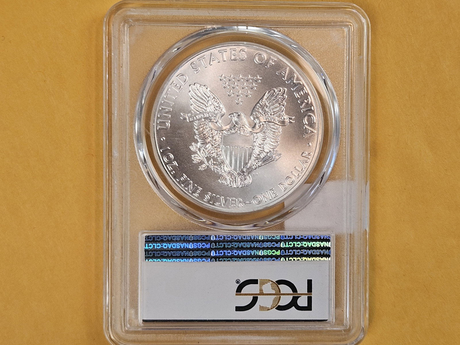 PCGS 2014 American Silver Eagle in Mint State 69 - 2