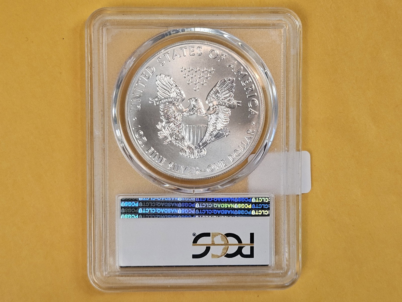 PCGS 2012 American Silver Eagle in Mint State 69 - 2