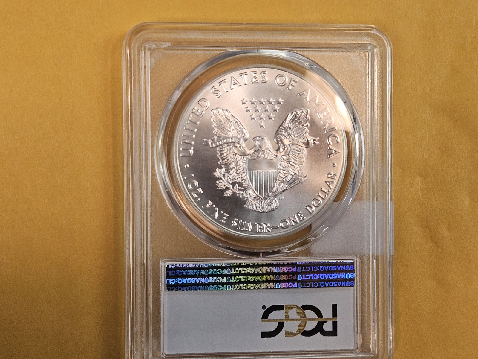 PCGS 2018 American Silver Eagle in Mint State 69 - 2