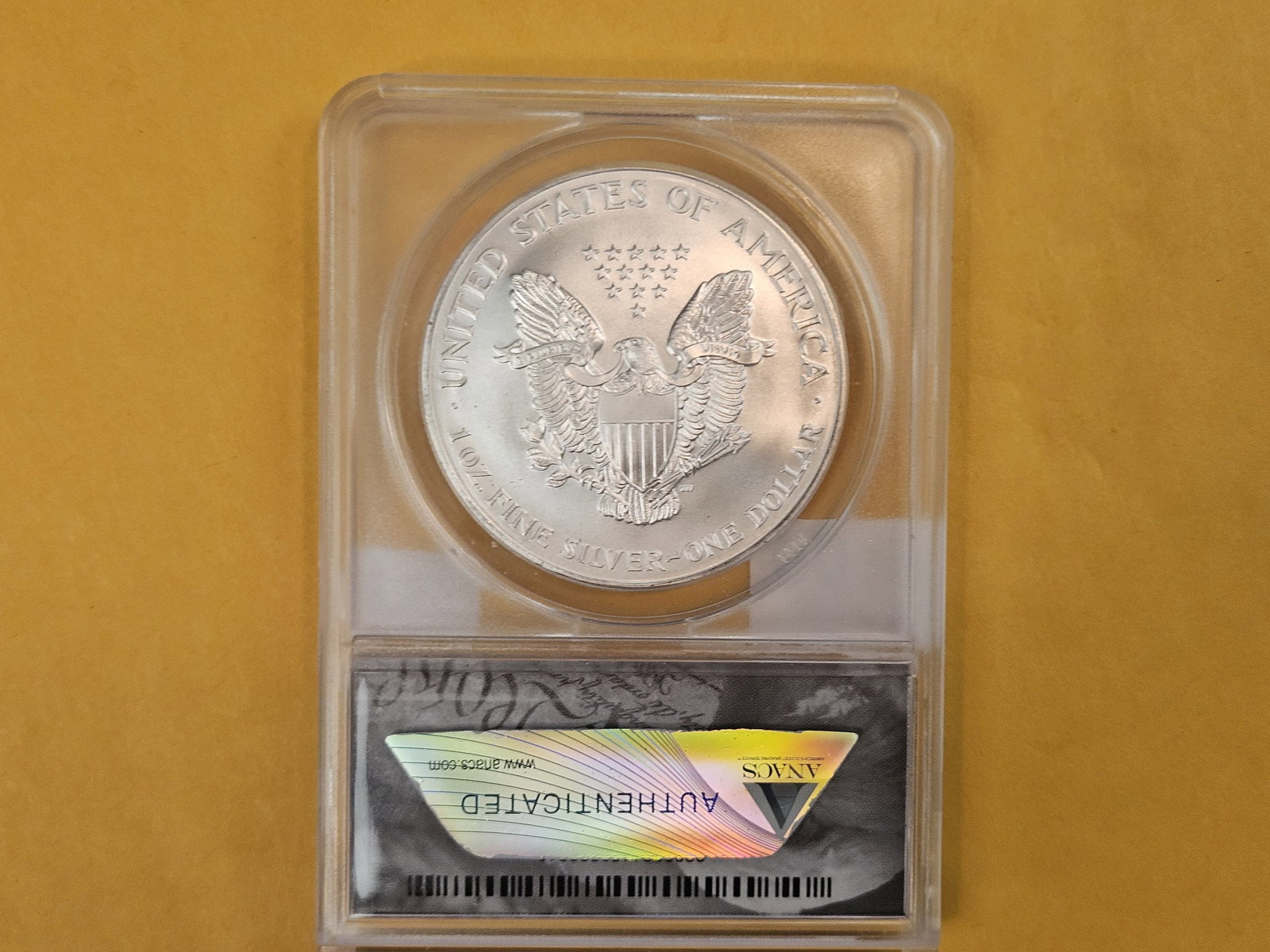 ANACS 2000 American Silver Eagle in Mint State 69 - 2