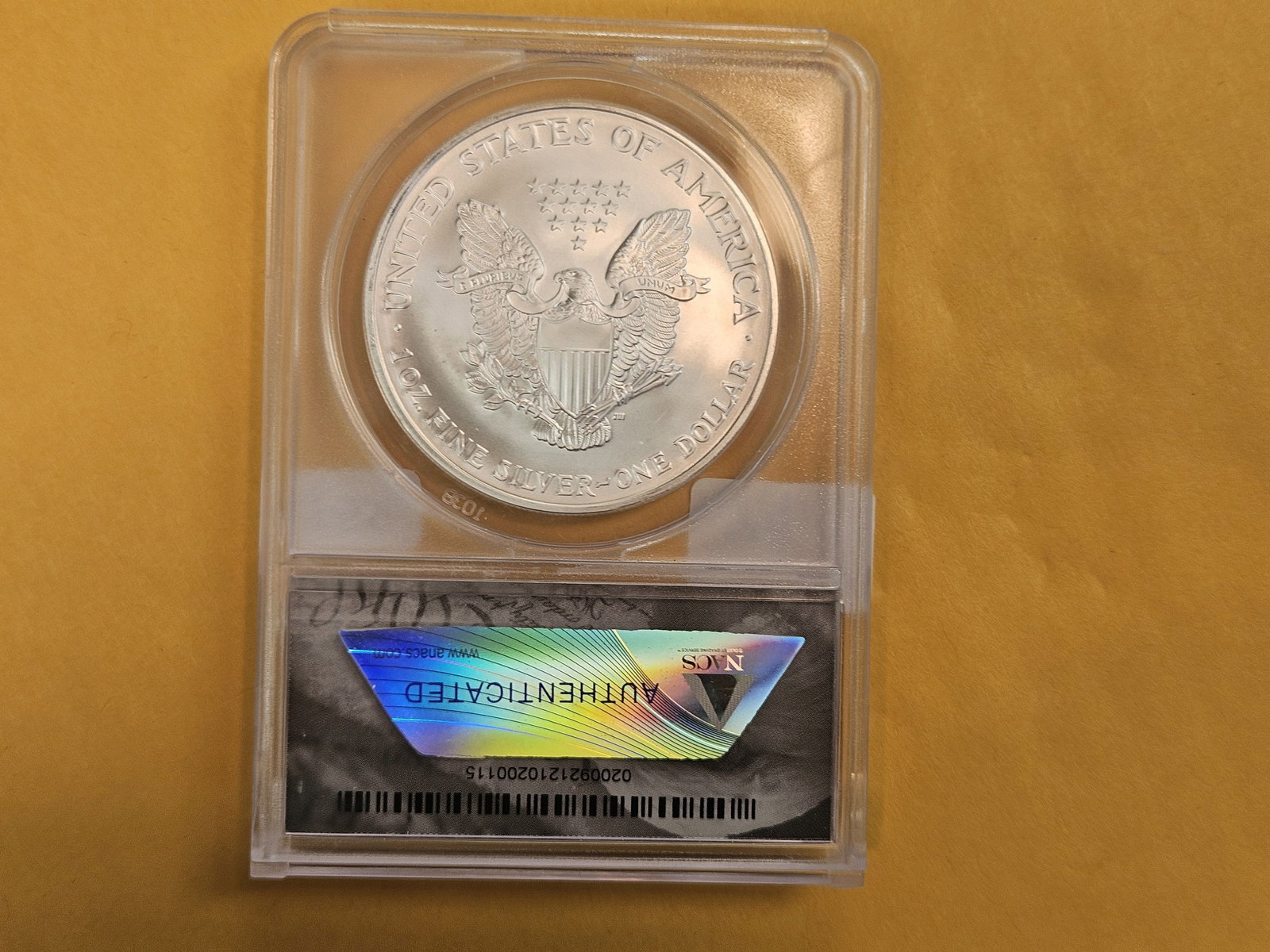 ANACS 2006 American Silver Eagle in Mint State 69 - 2