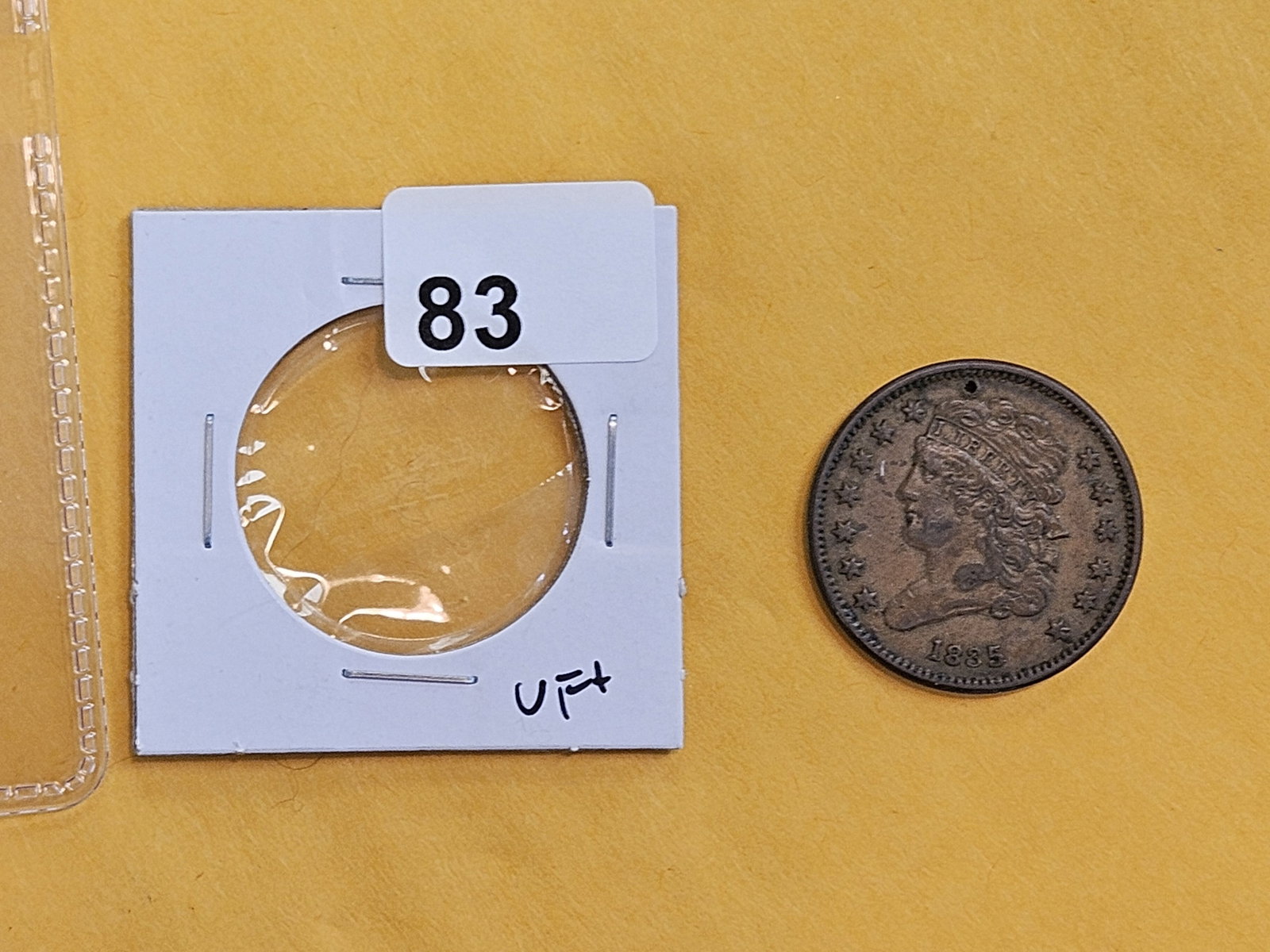 1835 Classic Head Half Cent in Very Fine plus - 2