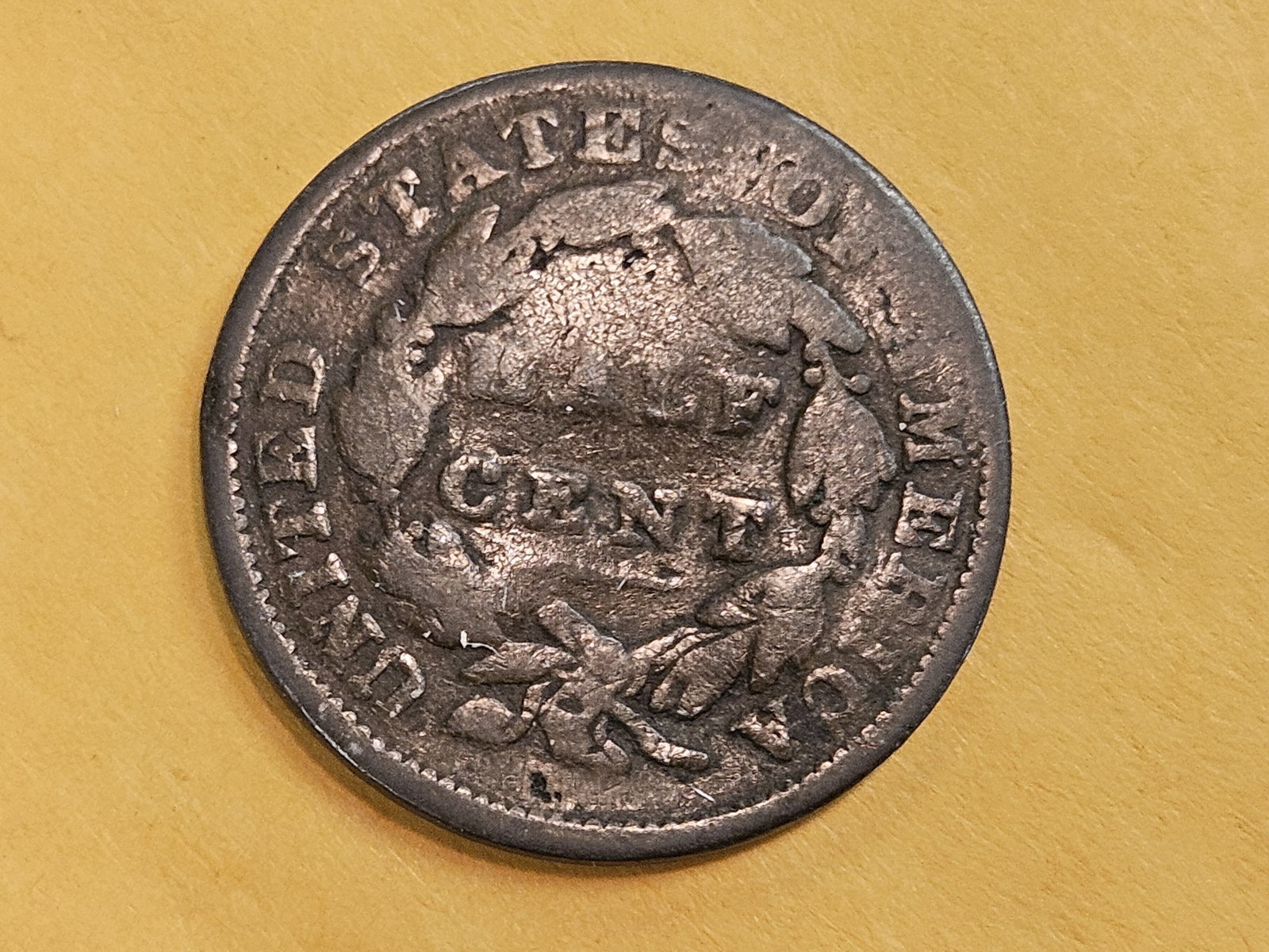 1834 Classic Head half Cent - 3