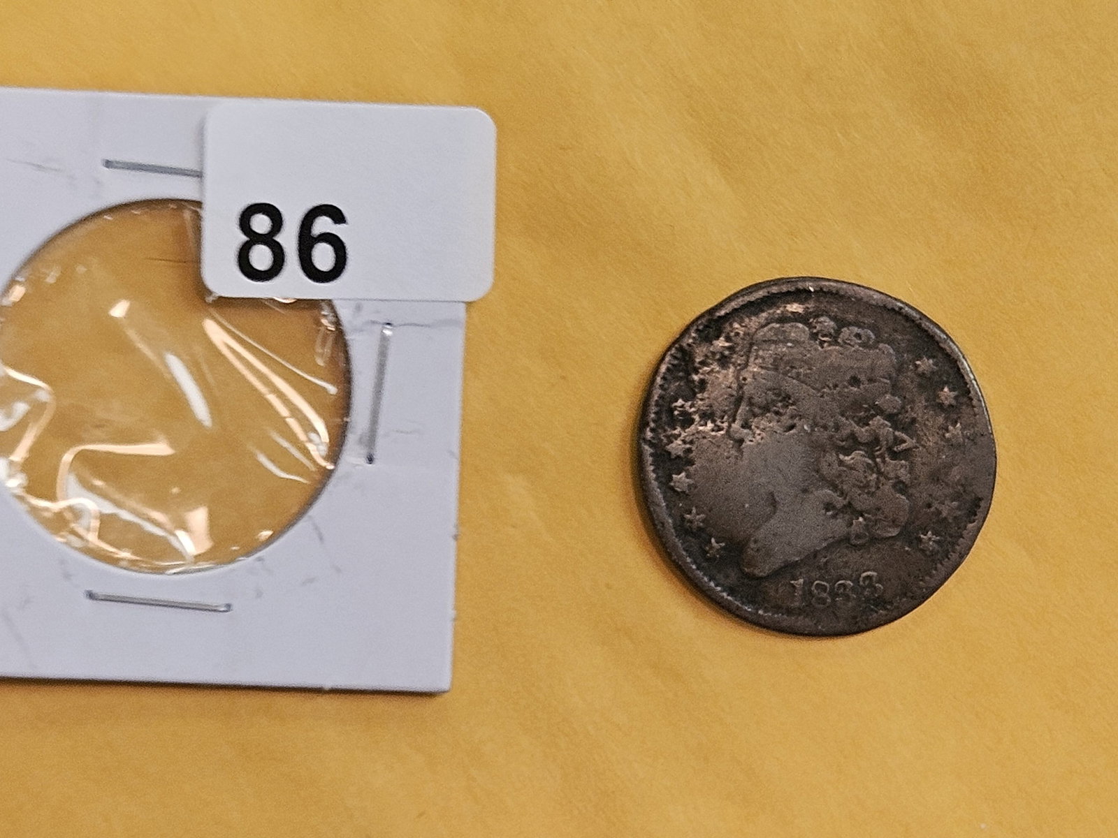1833 Classic Head half Cent - 2