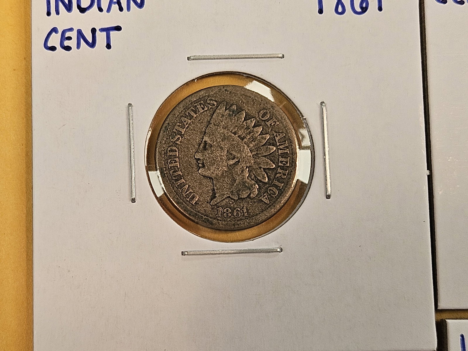 Five mixed, better date Indian Cents - 2