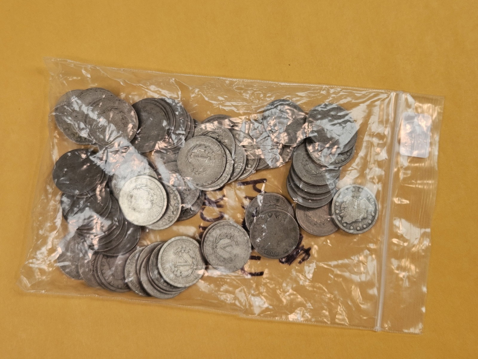 Seventy-Six Liberty "V" Nickels - 2